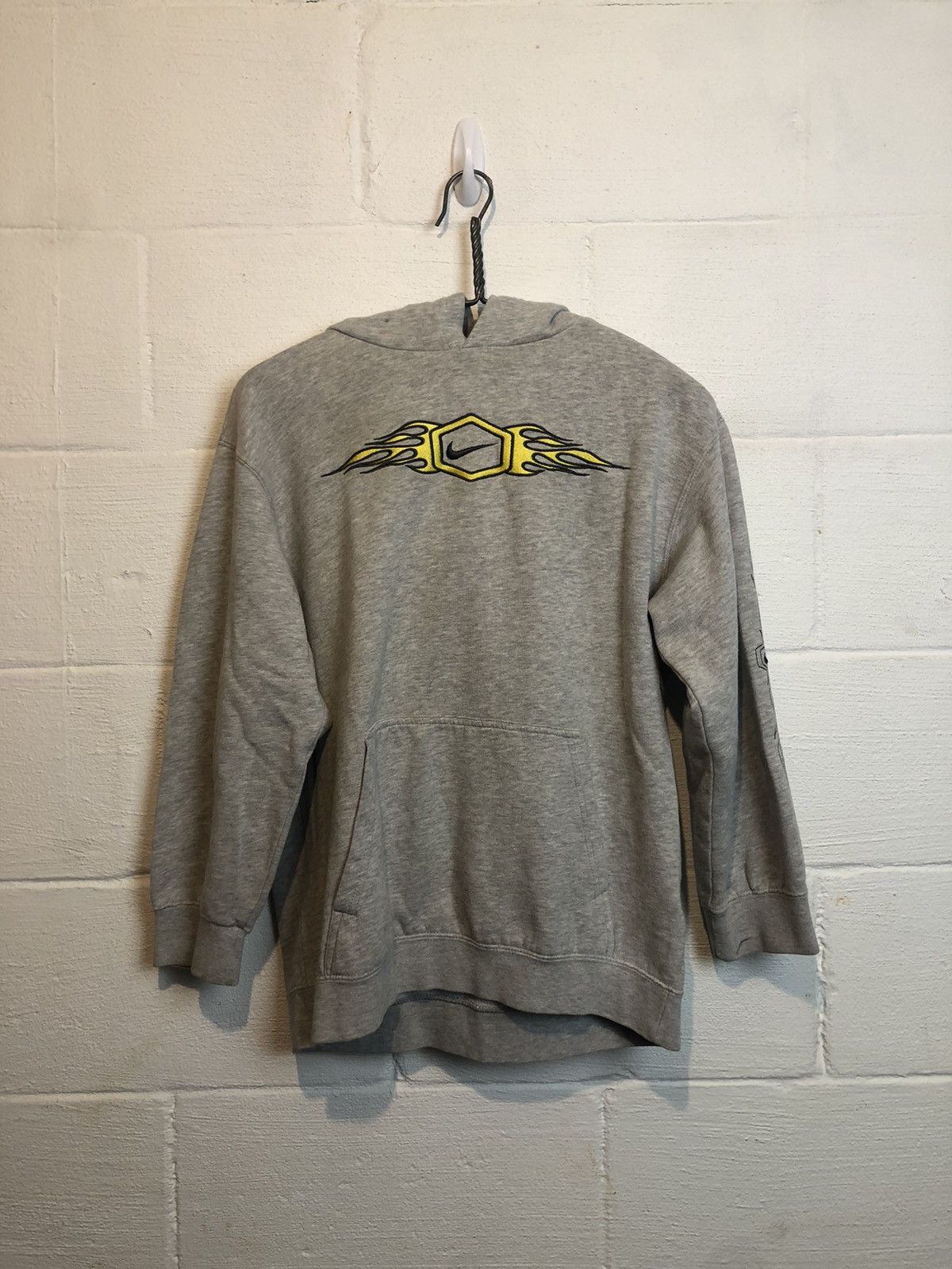 Vintage nike flame hoodie sales