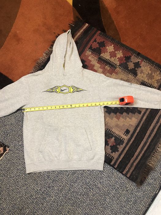 Nike VINTAGE NIKE FLAME LOGO HOODIE Grailed