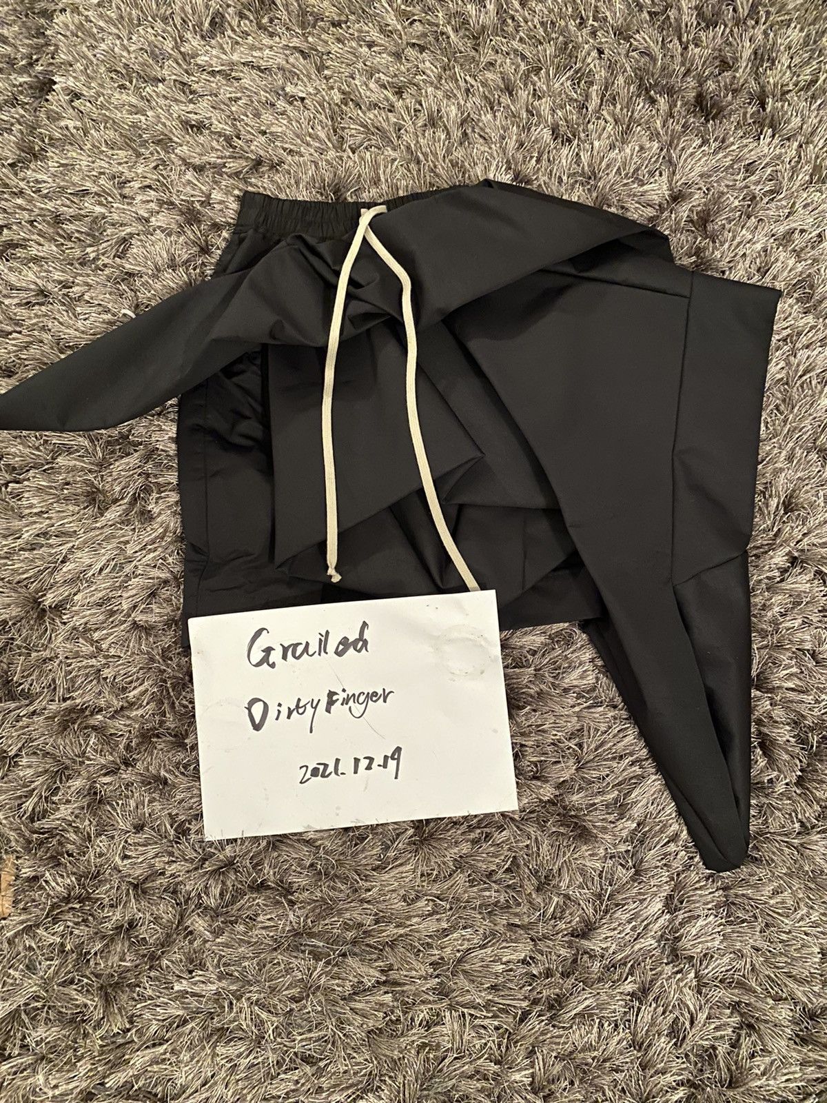 Rick Owens Rick owens draping skrit | Grailed