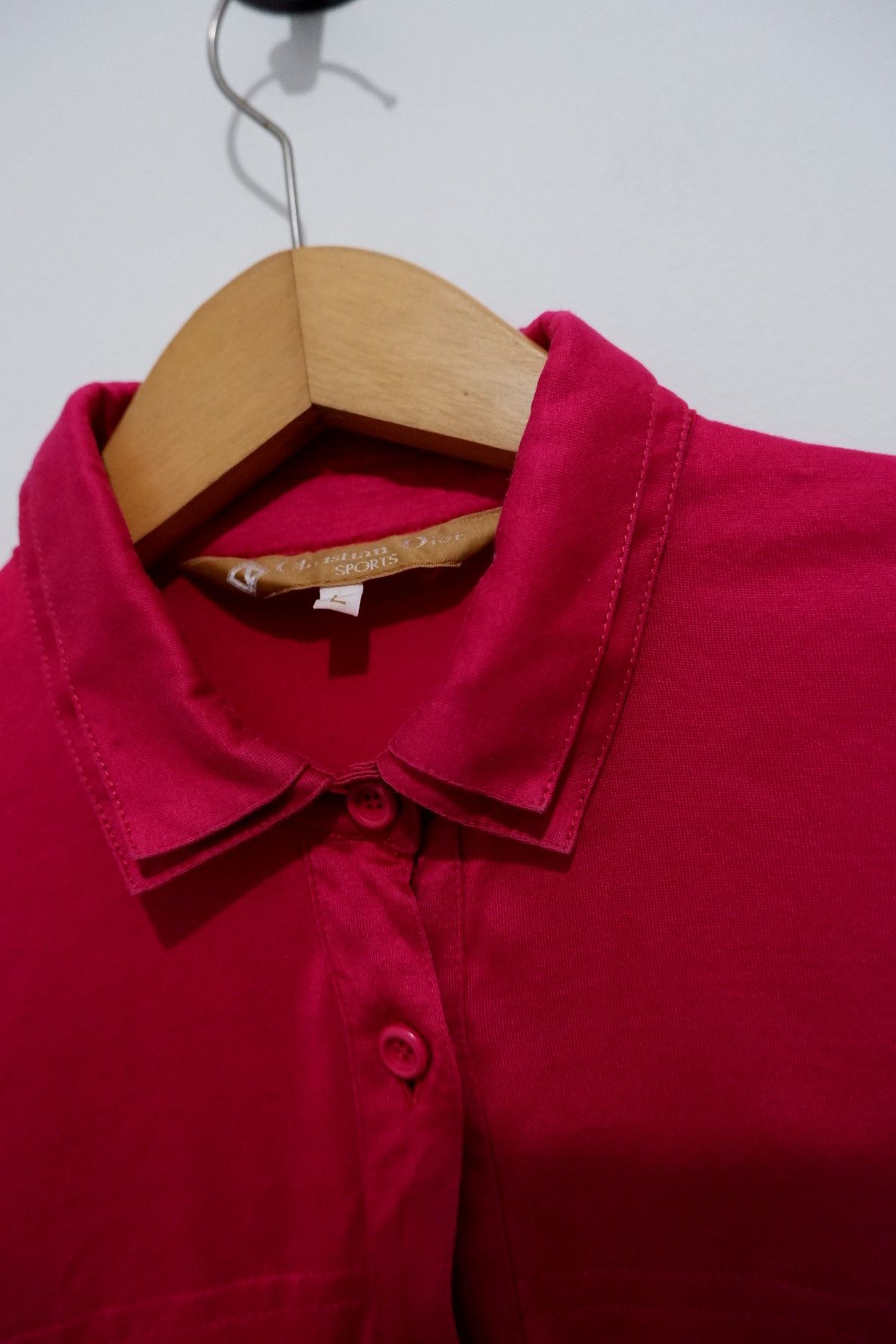 Christian Dior Monsieur Vintage Christian Dior Sports Double Collar Shirt Size US M / EU 48-50 / 2 - 8 Thumbnail