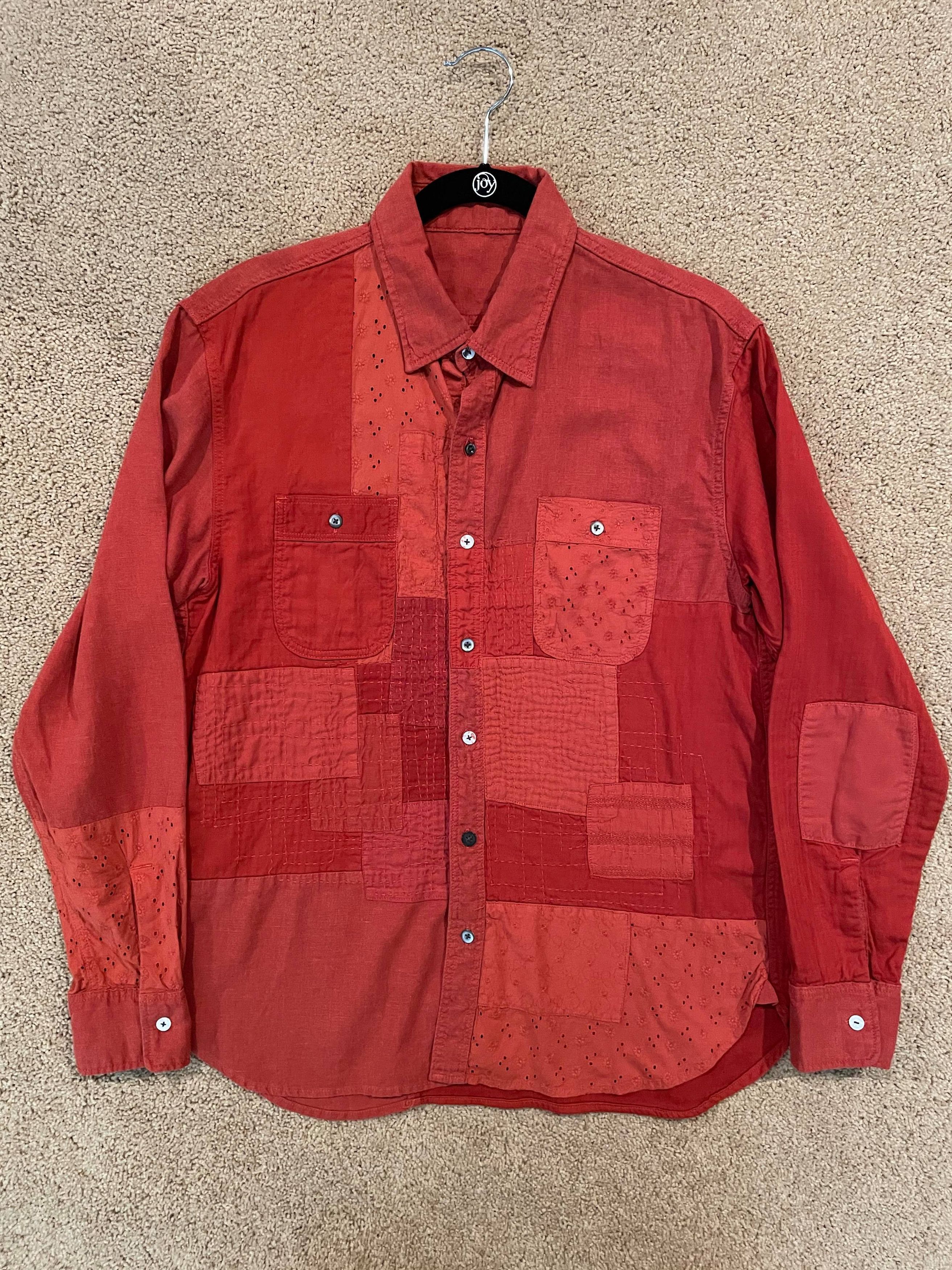 FunSet of Art Patterned Boro Patchwork Shirt Kapital Size US L / EU 52-54 / 3 - 2 Thumbnail