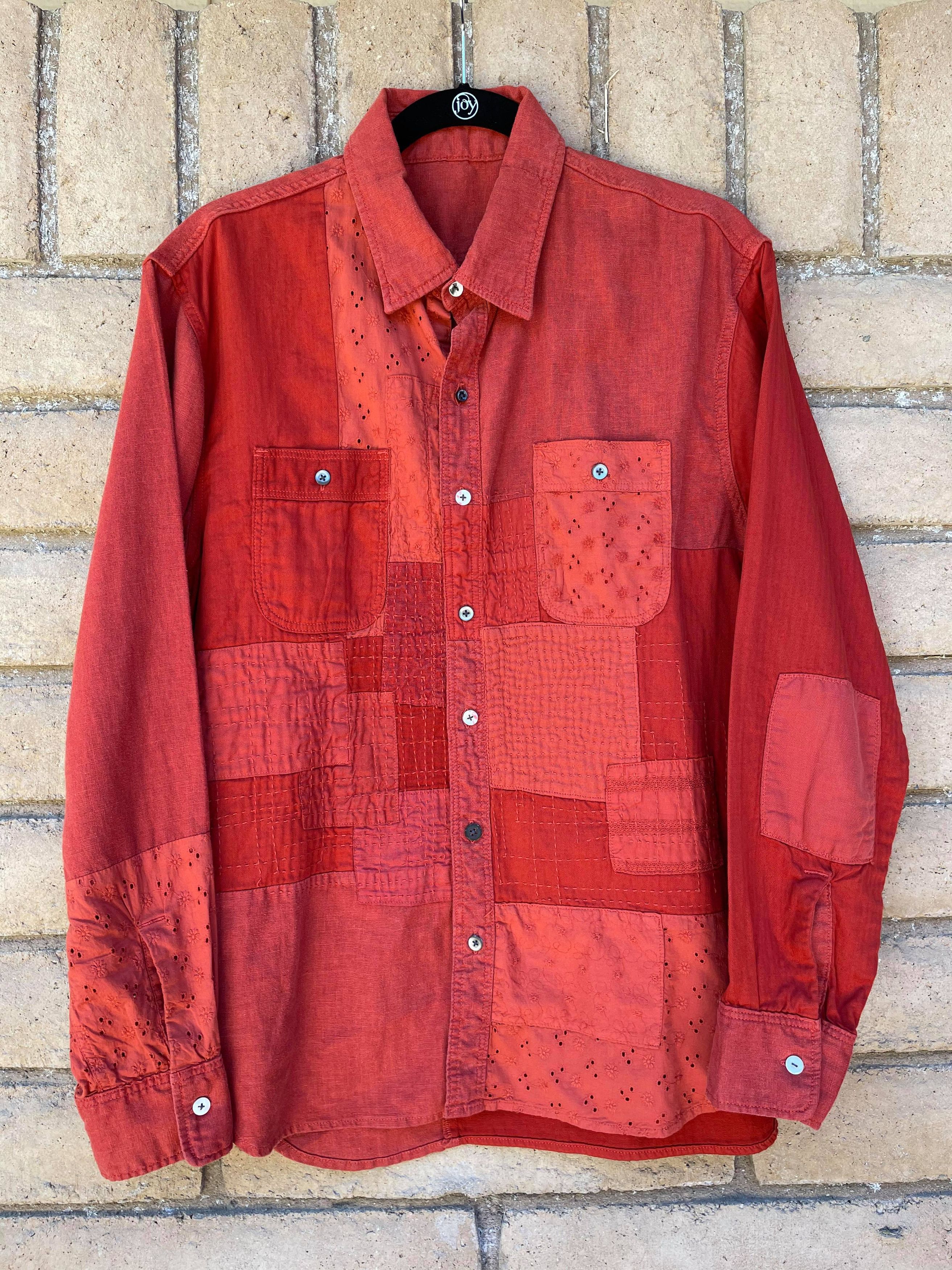 FunSet of Art Patterned Boro Patchwork Shirt Kapital Size US L / EU 52-54 / 3 - 1 Thumbnail