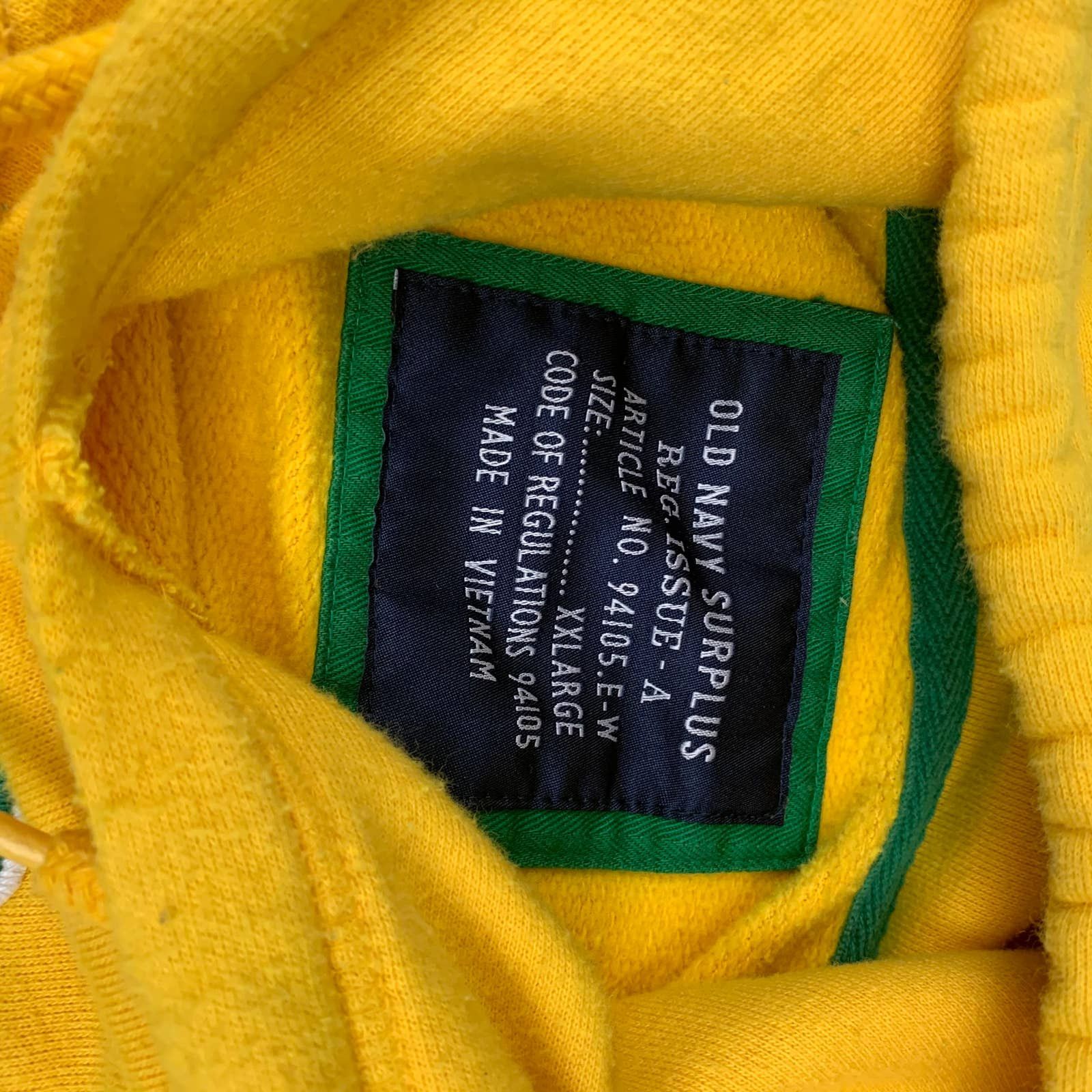 Vintage Yellow Ireland hoodie Size US XXL / EU 58 / 5 - 3 Preview