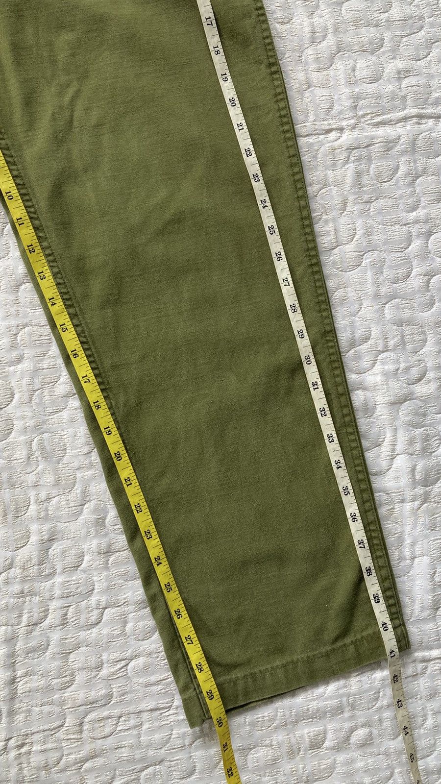 Vintage SWEDISH ARMY 1980-90s BUSHPANT TROUSERS Size US 32 / EU 48 - 4 Thumbnail