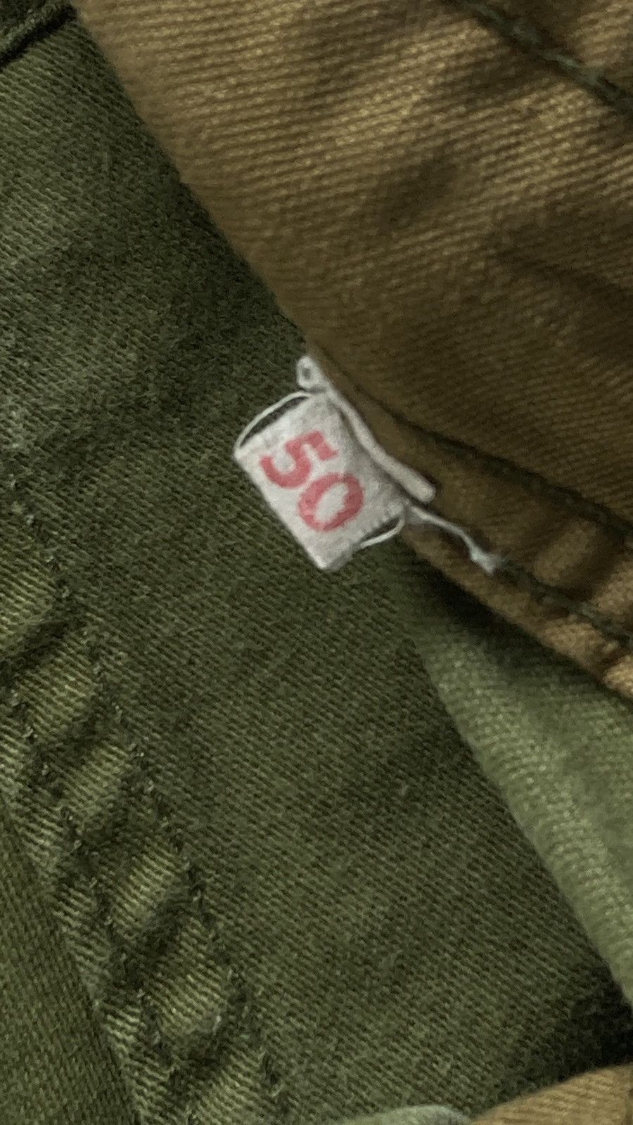 Vintage SWEDISH ARMY 1980-90s BUSHPANT TROUSERS Size US 32 / EU 48 - 11 Thumbnail