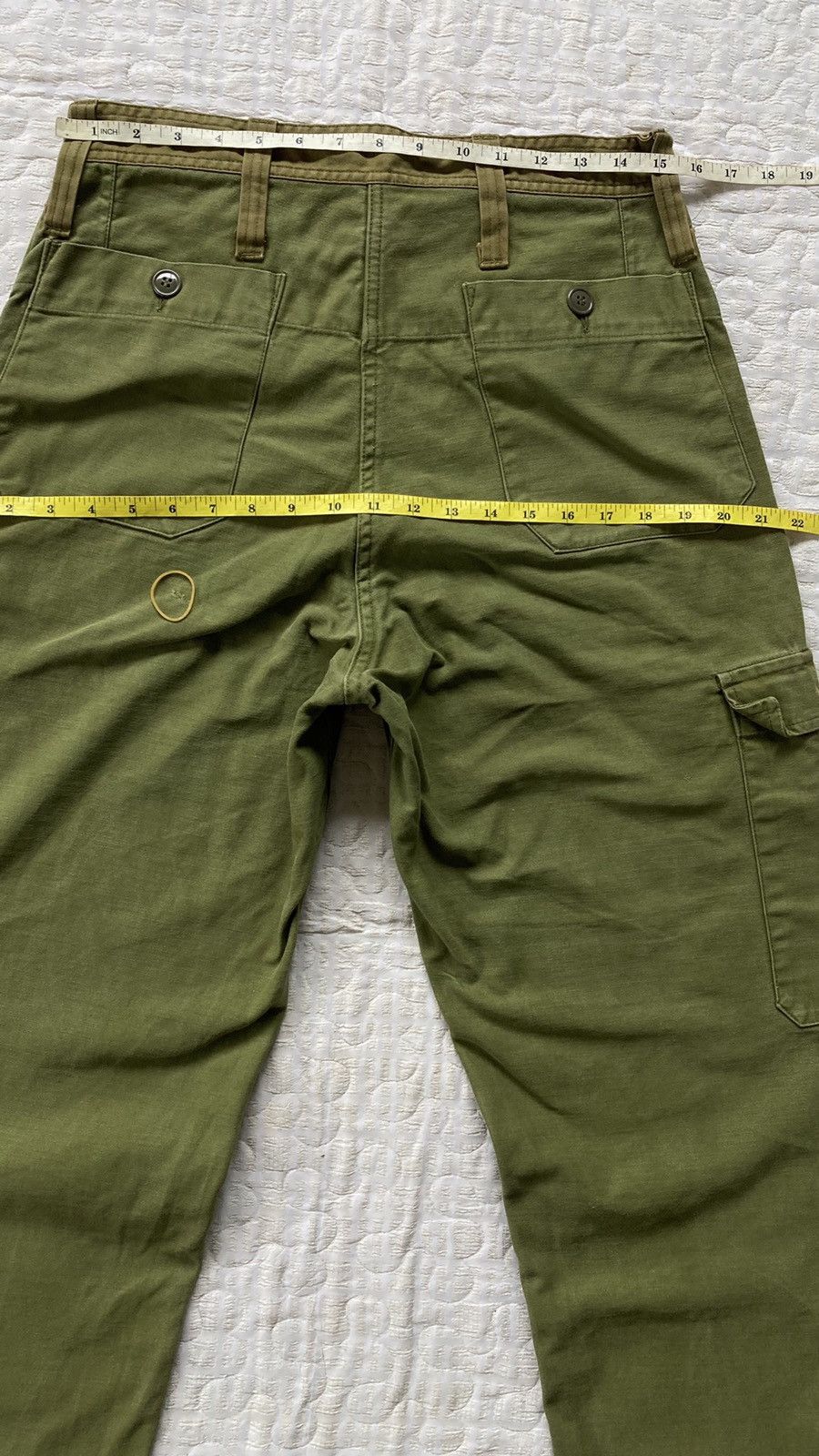 Vintage SWEDISH ARMY 1980-90s BUSHPANT TROUSERS Size US 32 / EU 48 - 3 Thumbnail