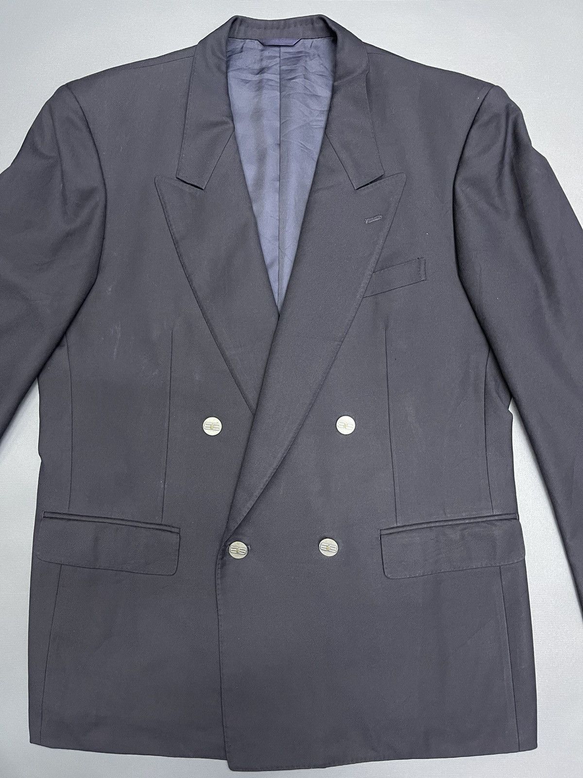 Balenciaga BALENCIAGA PARIS SPECIAL BUTTON DOUBLE BREASTED BLAZERS Size 40L - 3 Thumbnail