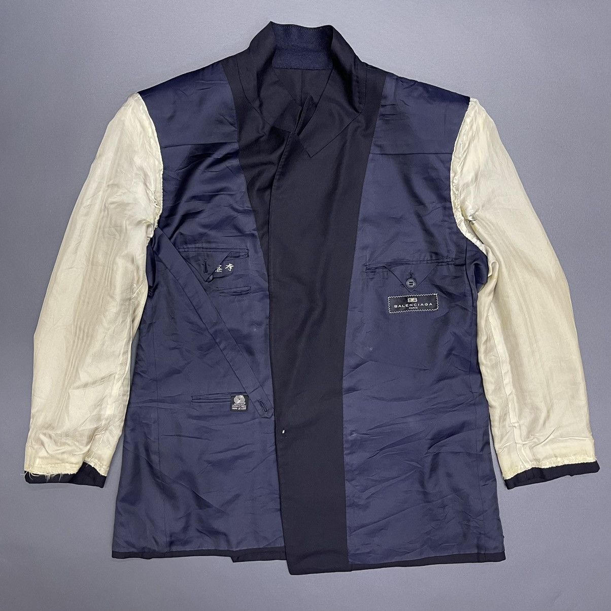 Balenciaga BALENCIAGA PARIS SPECIAL BUTTON DOUBLE BREASTED BLAZERS Size 40L - 8 Thumbnail