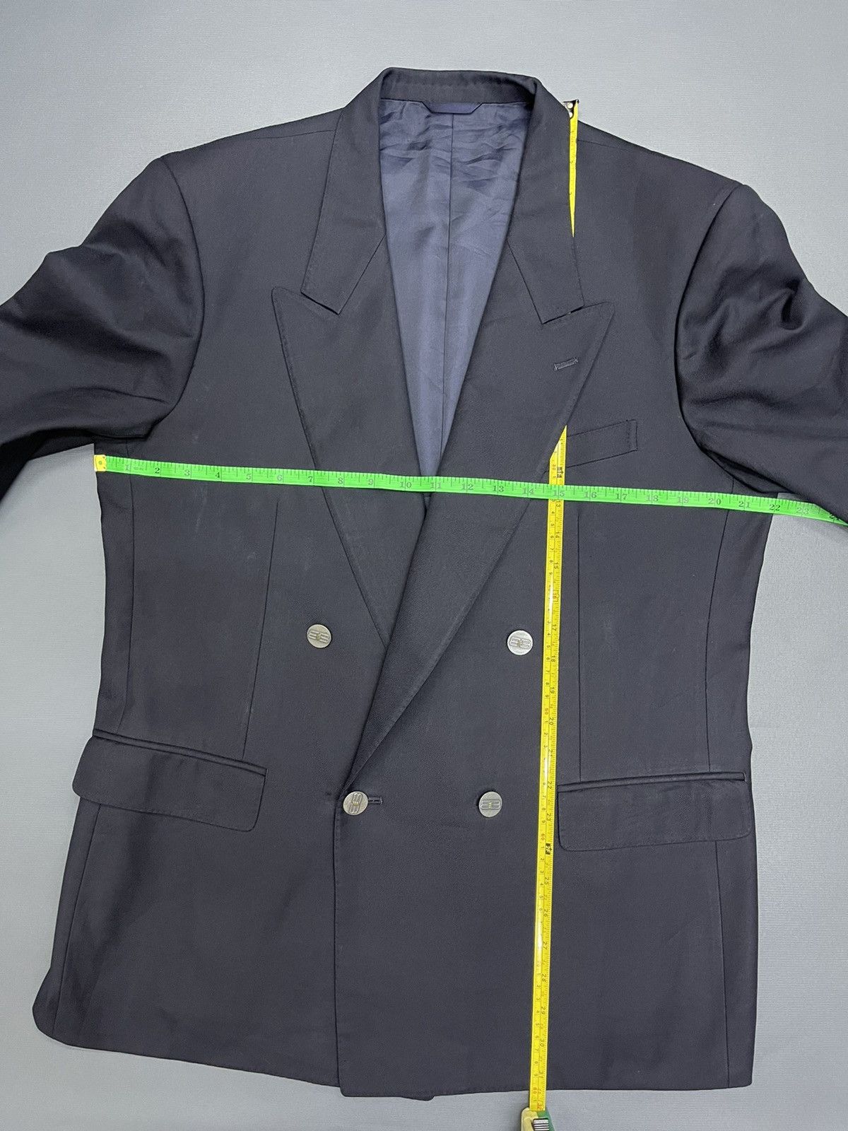 Balenciaga BALENCIAGA PARIS SPECIAL BUTTON DOUBLE BREASTED BLAZERS Size 40L - 14 Thumbnail