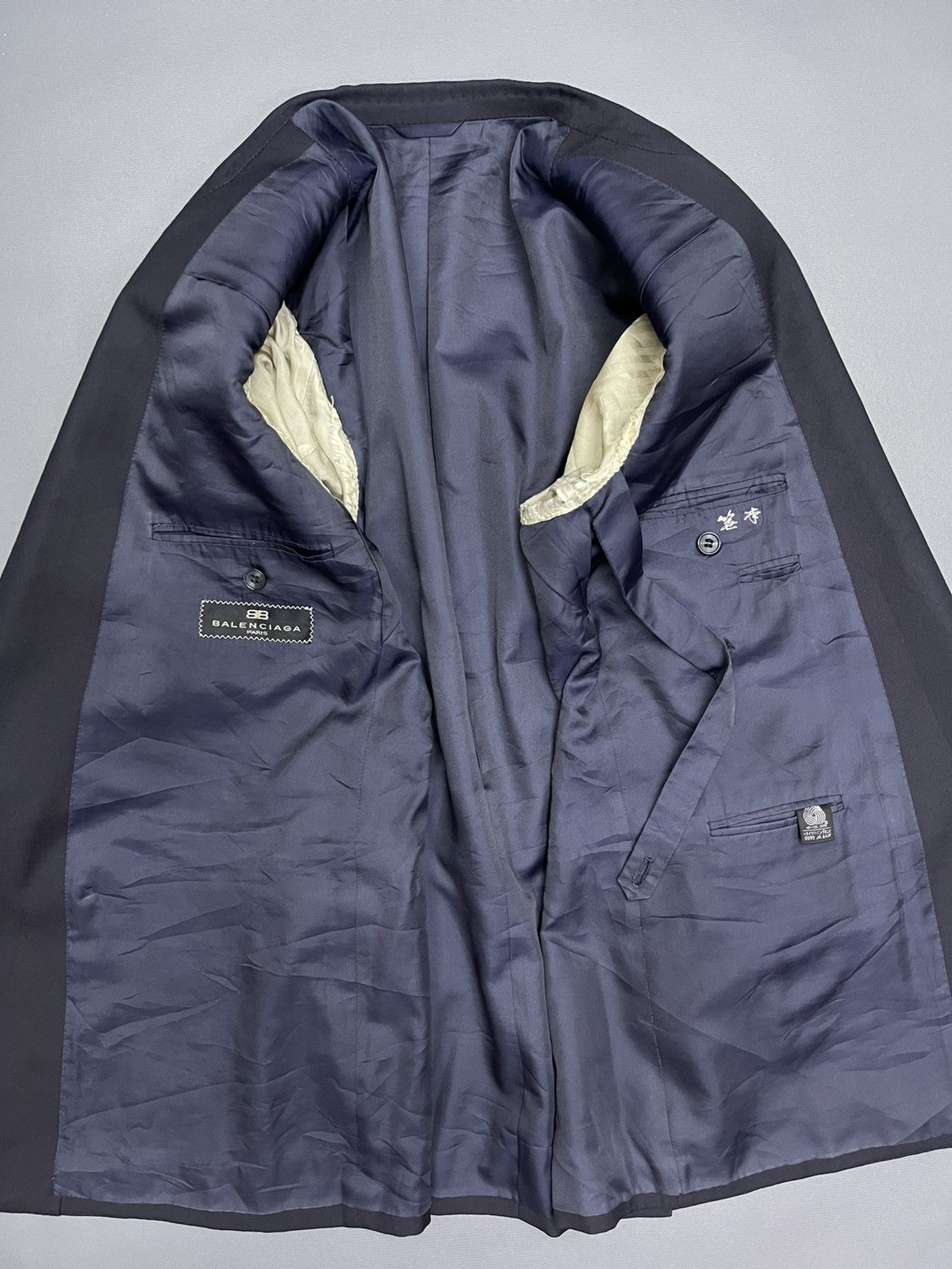 Balenciaga BALENCIAGA PARIS SPECIAL BUTTON DOUBLE BREASTED BLAZERS Size 40L - 2 Thumbnail