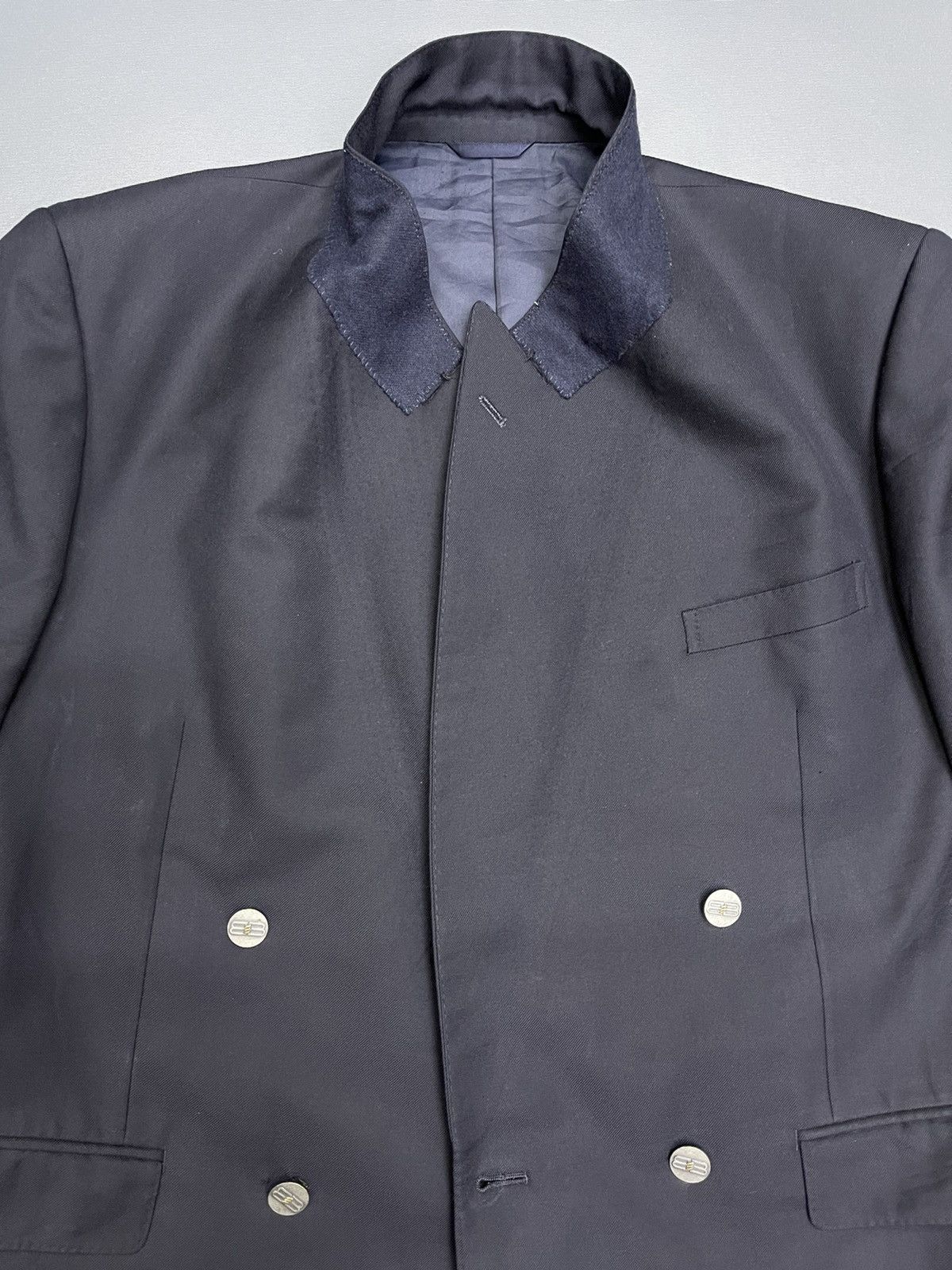 Balenciaga BALENCIAGA PARIS SPECIAL BUTTON DOUBLE BREASTED BLAZERS Size 40L - 5 Thumbnail