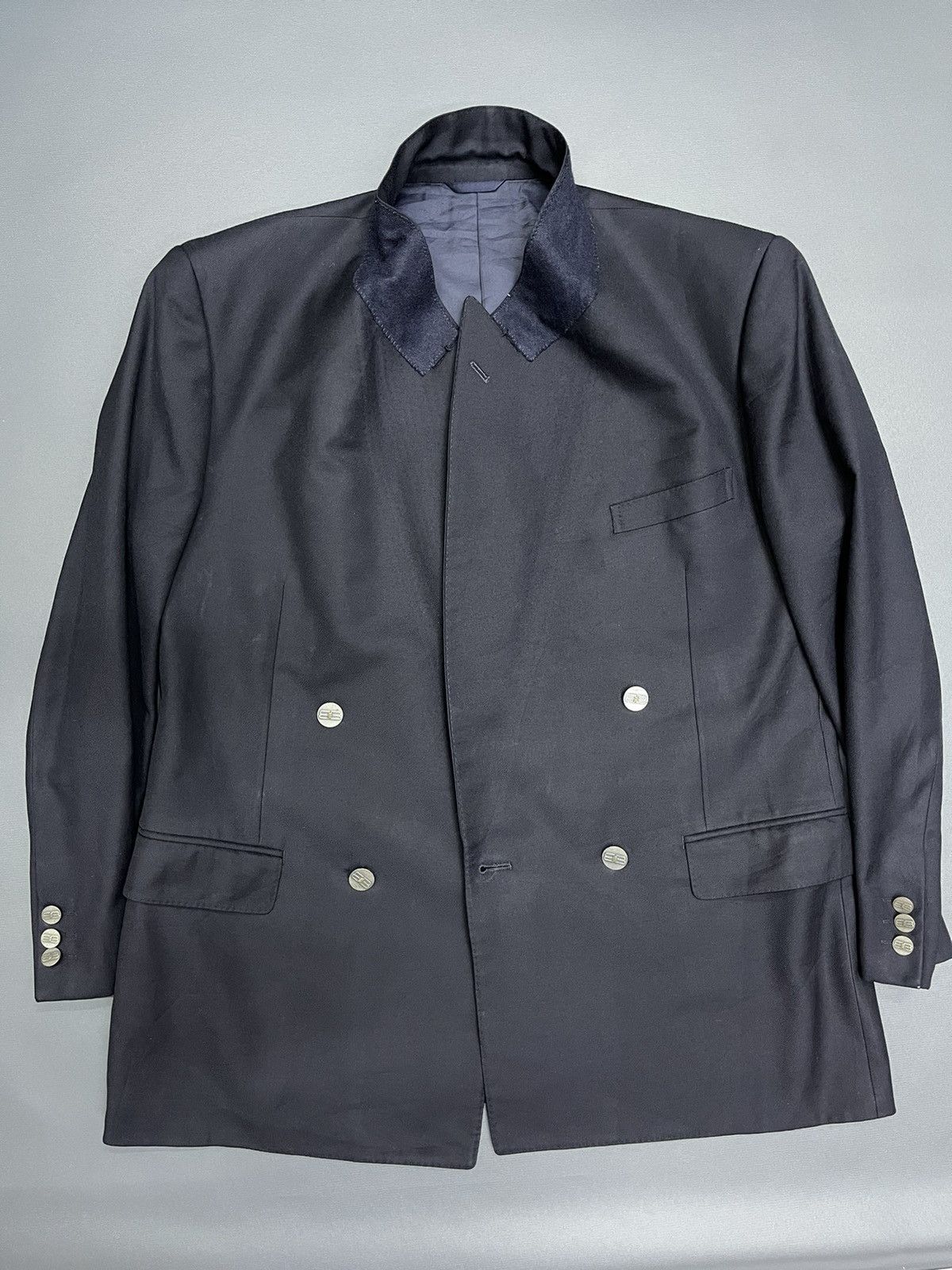 Balenciaga BALENCIAGA PARIS SPECIAL BUTTON DOUBLE BREASTED BLAZERS Size 40L - 7 Thumbnail
