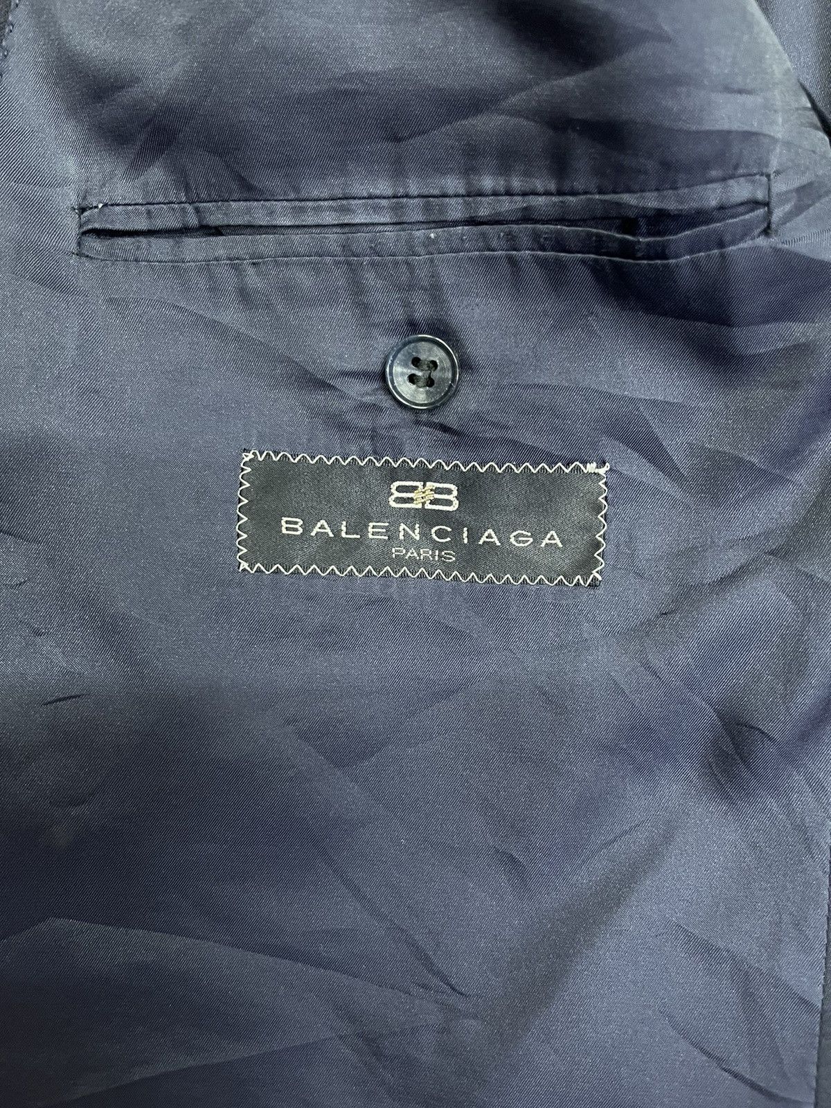 Balenciaga BALENCIAGA PARIS SPECIAL BUTTON DOUBLE BREASTED BLAZERS Size 40L - 6 Thumbnail