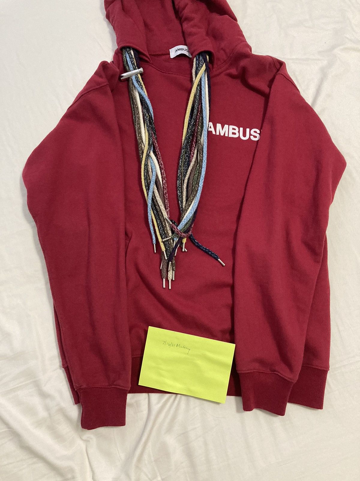 Ambush Design Multi Cord Hoodie Drawstring x Salehe Bembury Size US L / EU 52-54 / 3 - 6 Thumbnail