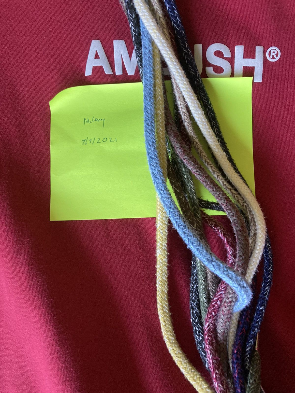 Ambush Design Multi Cord Hoodie Drawstring x Salehe Bembury Size US L / EU 52-54 / 3 - 3 Thumbnail