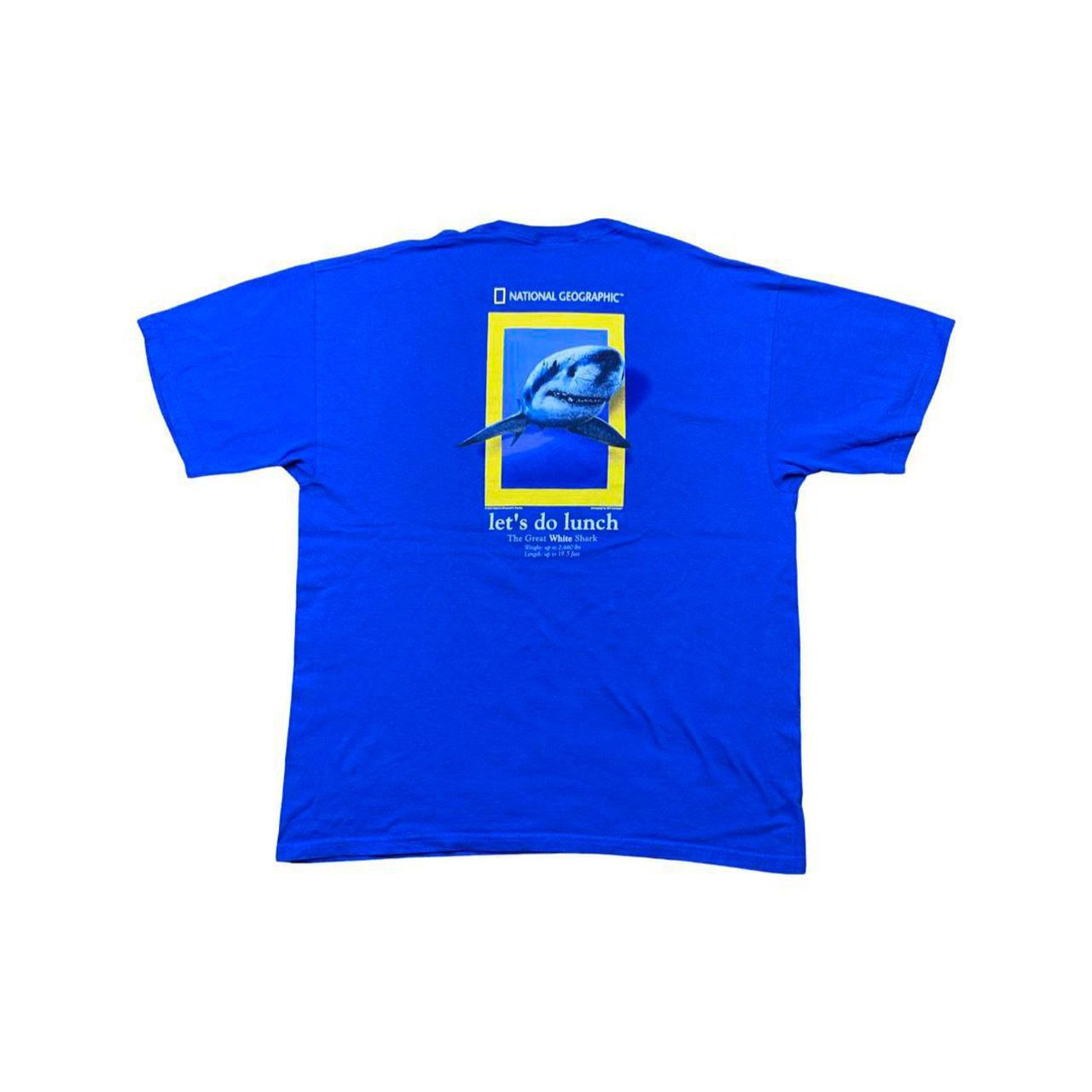 Vintage National Geographic Let’s Do Lunch Shark T-Shirt