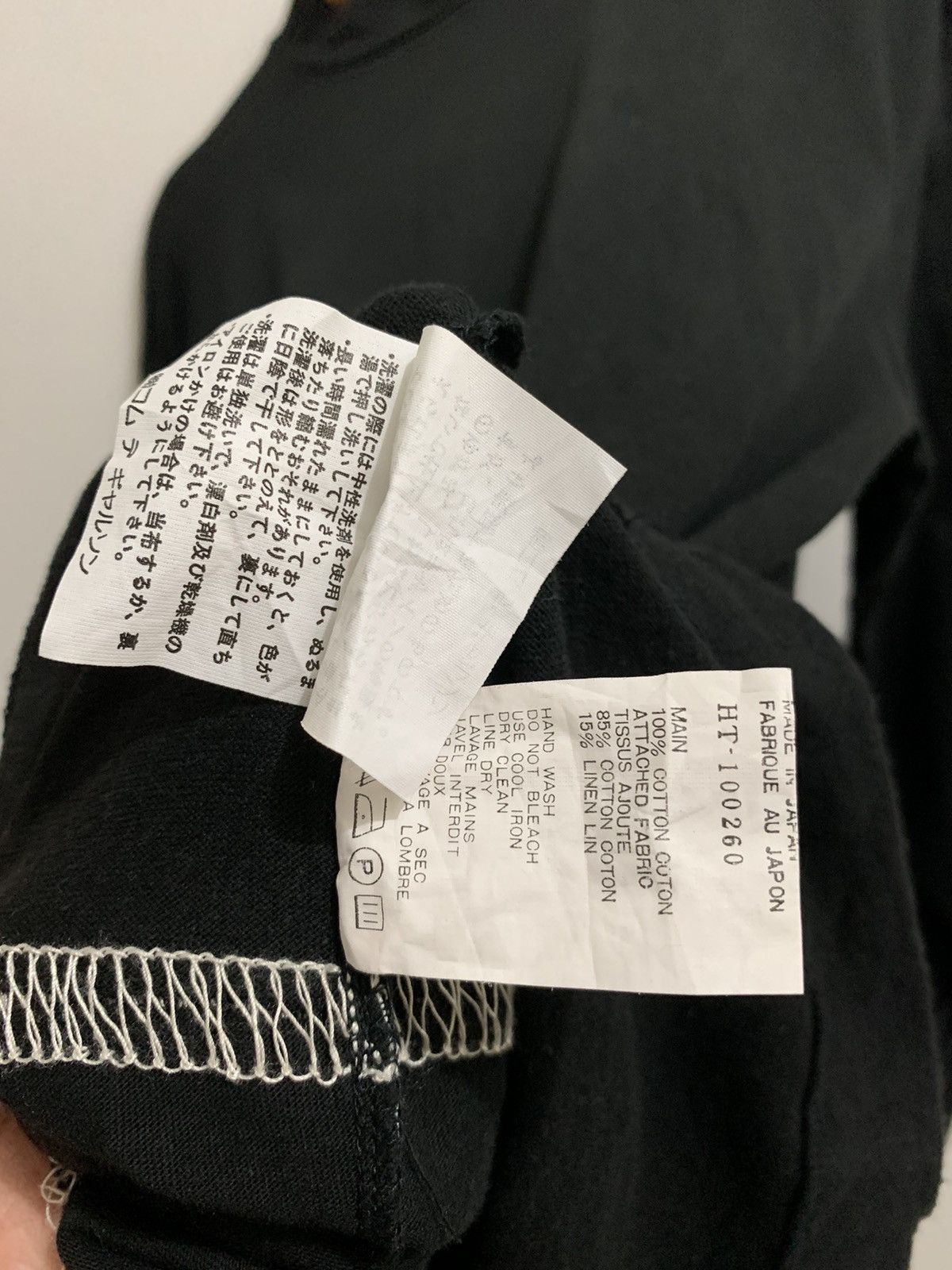 Comme des Garcons Vintage Comme Des Garcons Long Sleeve Size US L / EU 52-54 / 3 - 5 Thumbnail