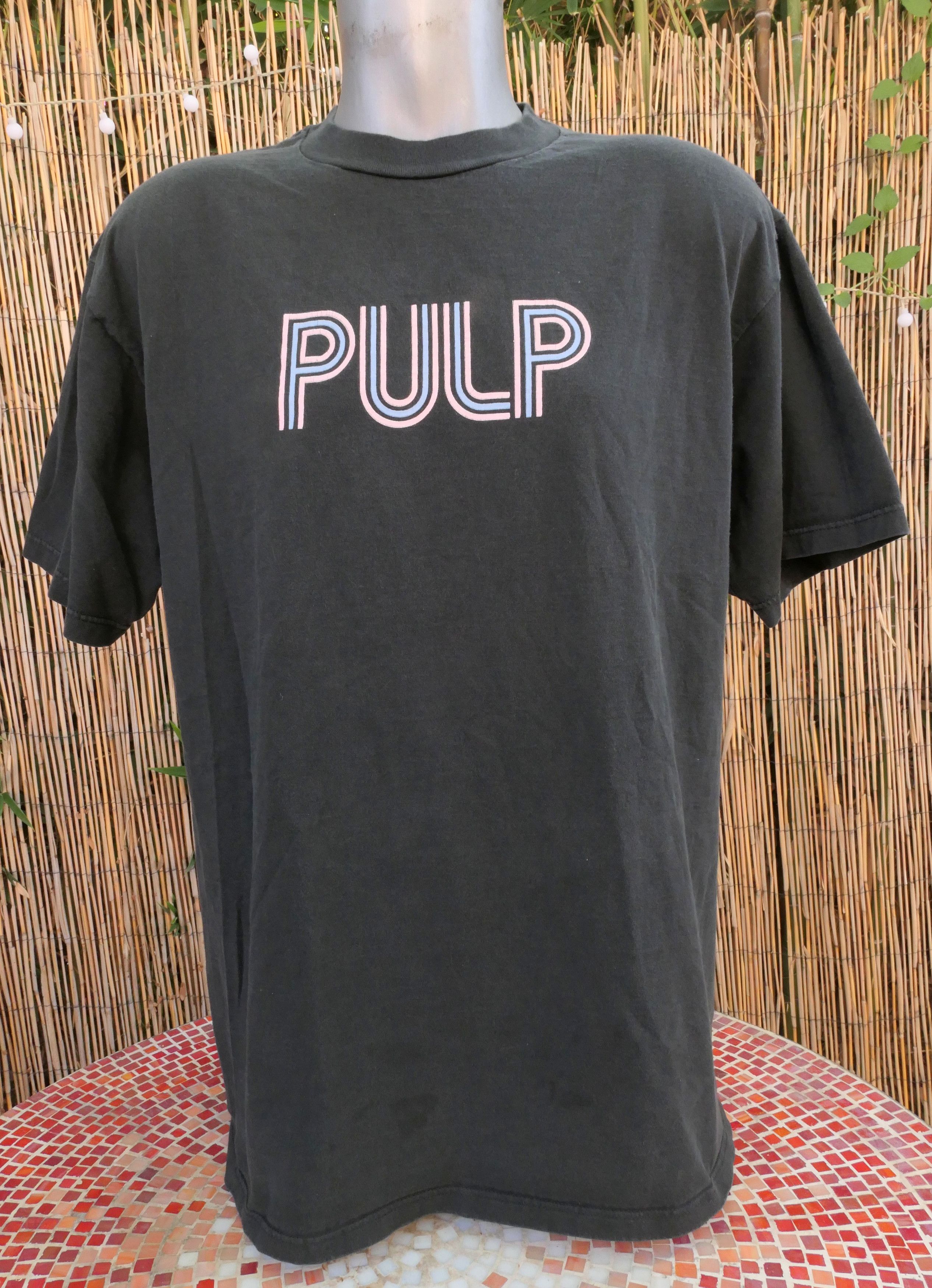 Pulp band t shirt sales