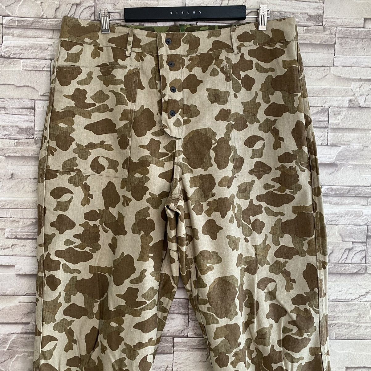 Vintage Frogskin Camo Reversible Army Pants Size US 38 / EU 54 - 11 Thumbnail