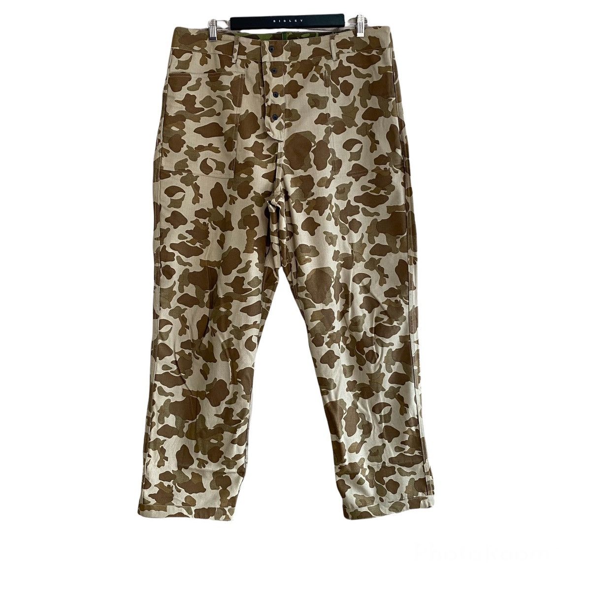 Vintage Frogskin Camo Reversible Army Pants Size US 38 / EU 54 - 5 Thumbnail