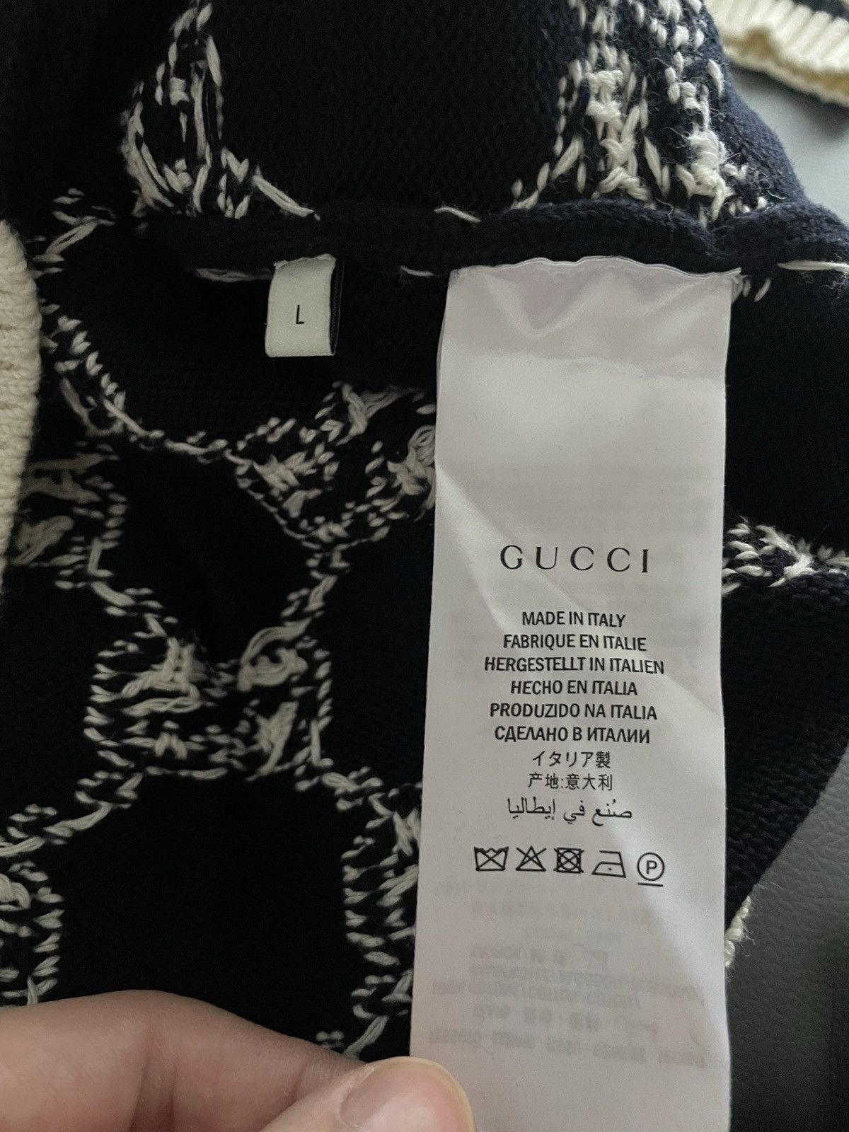 Gucci Super Runway Cardigan Gucci GG Sweater Size US L / EU 52-54 / 3 - 12 Thumbnail