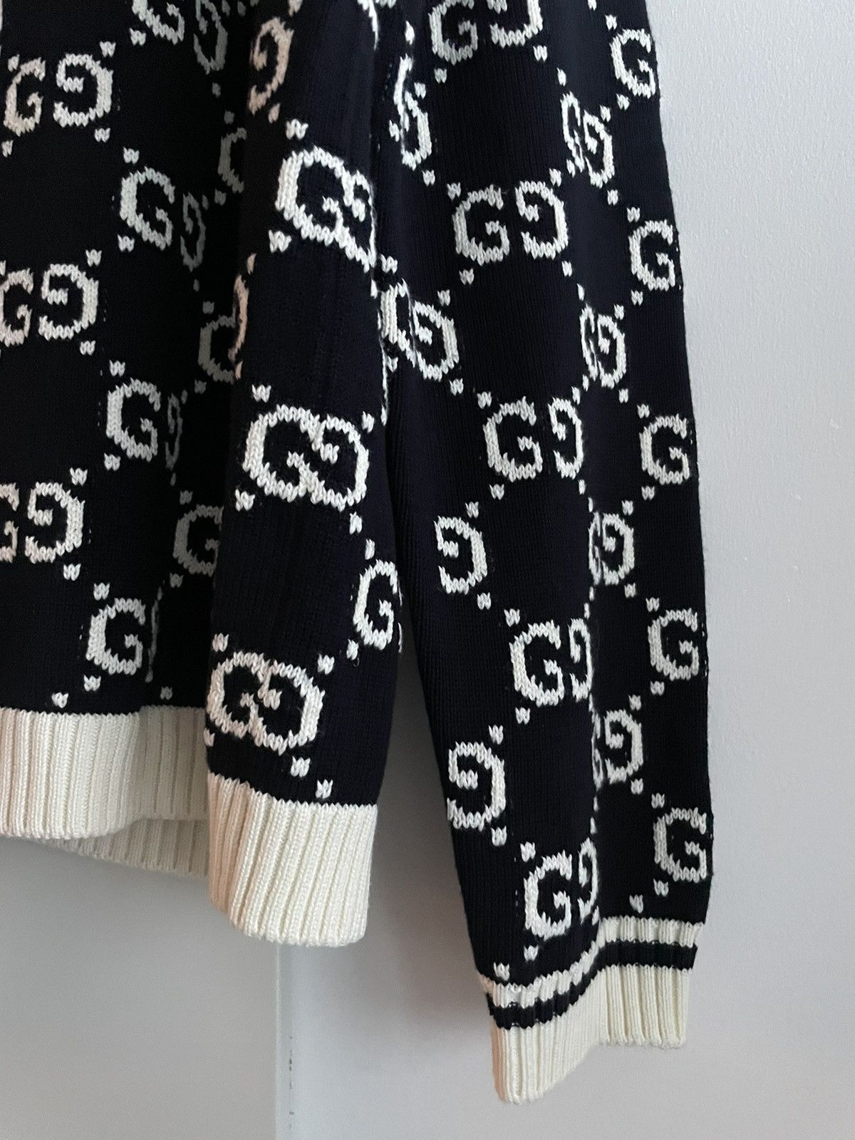 Gucci Super Runway Cardigan Gucci GG Sweater Size US L / EU 52-54 / 3 - 22 Thumbnail