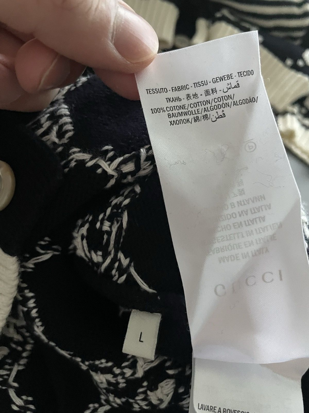 Gucci Super Runway Cardigan Gucci GG Sweater Size US L / EU 52-54 / 3 - 13 Thumbnail