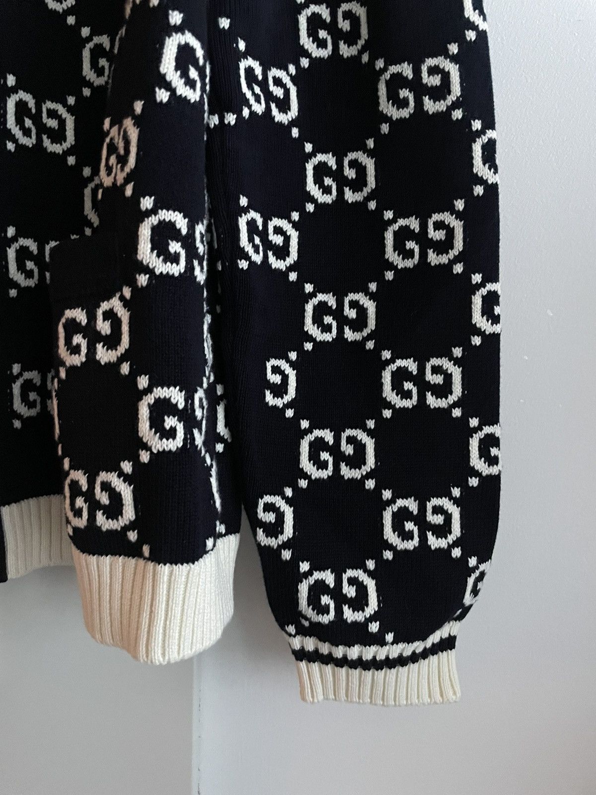 Gucci Super Runway Cardigan Gucci GG Sweater Size US L / EU 52-54 / 3 - 19 Thumbnail