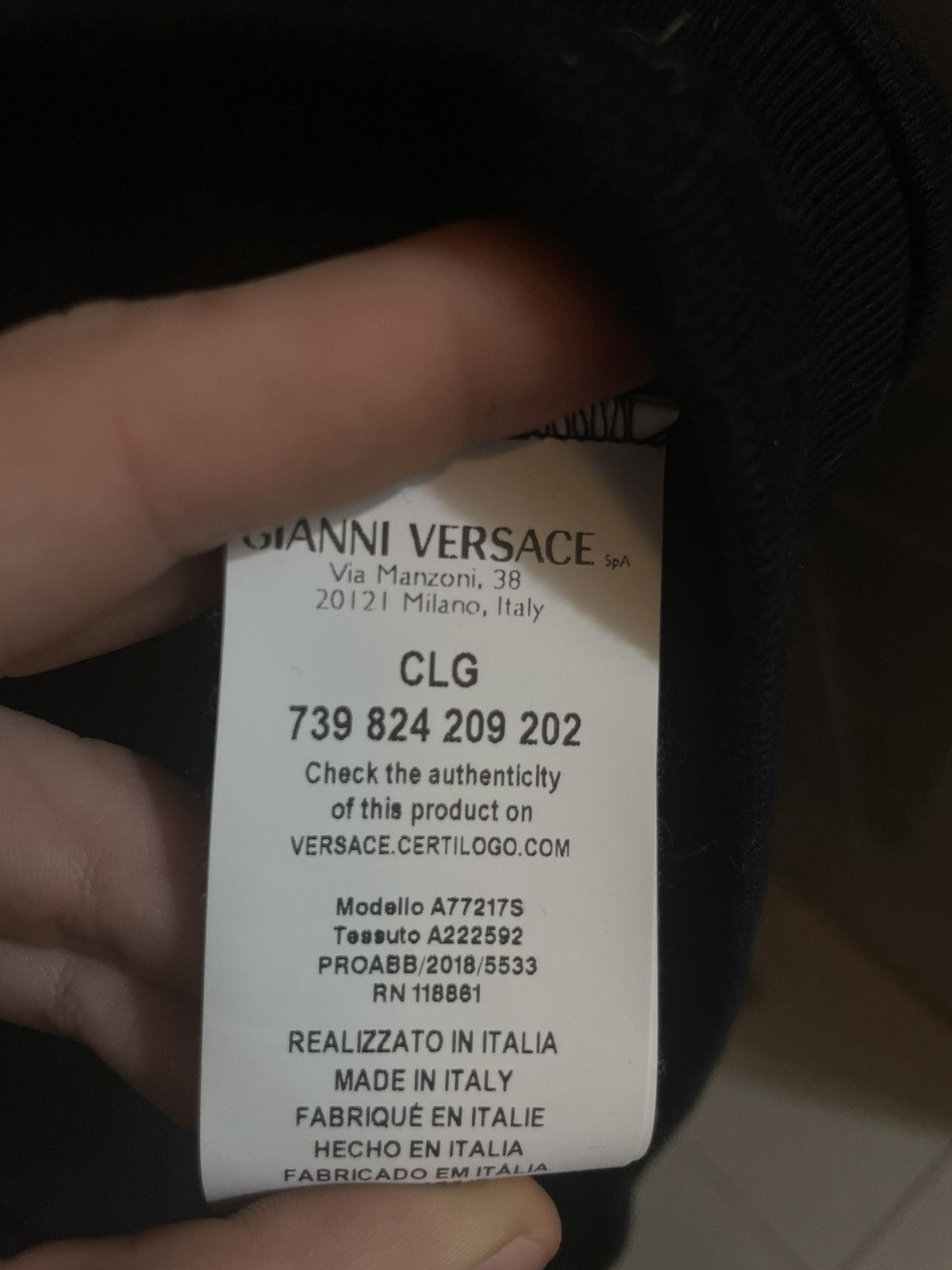 Versace Versace Crew neck Size US S / EU 44-46 / 1 - 3 Thumbnail
