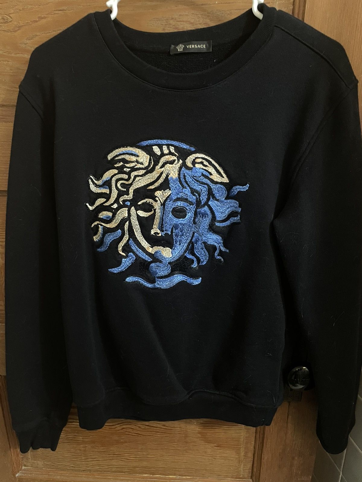 Versace Versace Crew neck Size US S / EU 44-46 / 1 - 1 Thumbnail