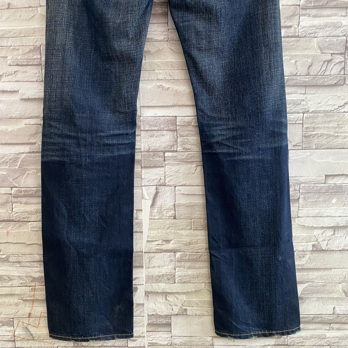 Japanese Brand ARMY OF NO JAPAN Denim Leather zipper Nice Design Size US 34 / EU 50 - 10 Thumbnail
