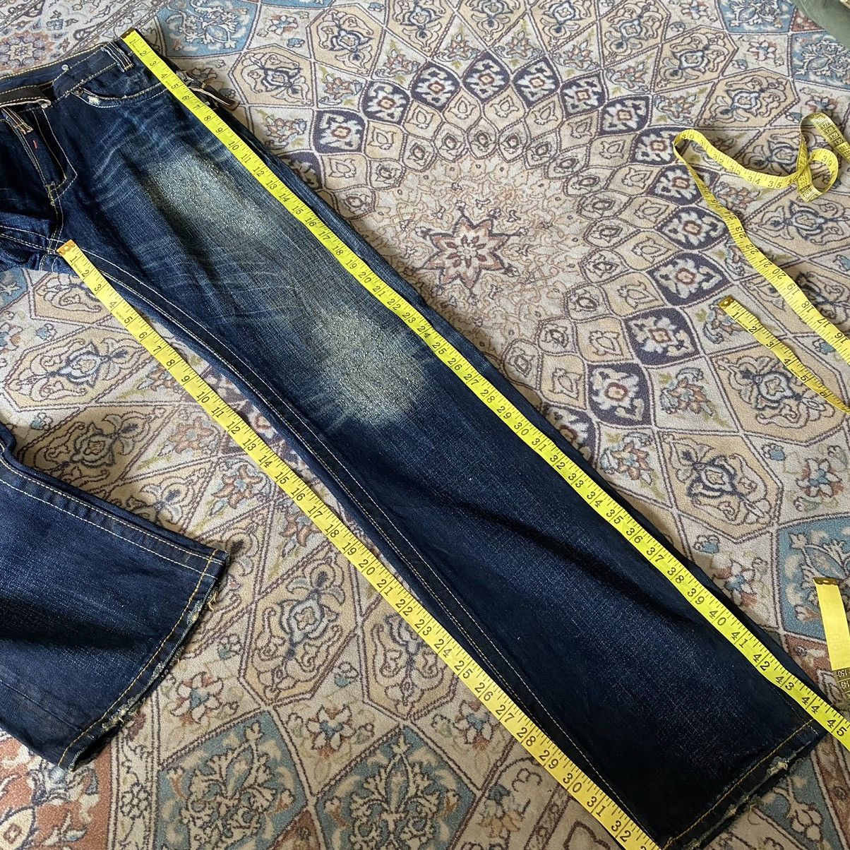 Japanese Brand ARMY OF NO JAPAN Denim Leather zipper Nice Design Size US 34 / EU 50 - 17 Thumbnail