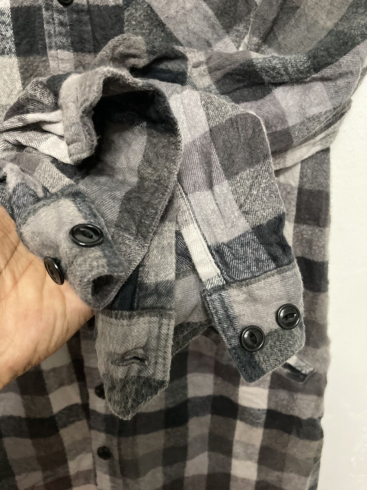 Bape Bape Button Up Checker Flannel Shirt Size XXS / US 00 / IT 34 - 9 Thumbnail