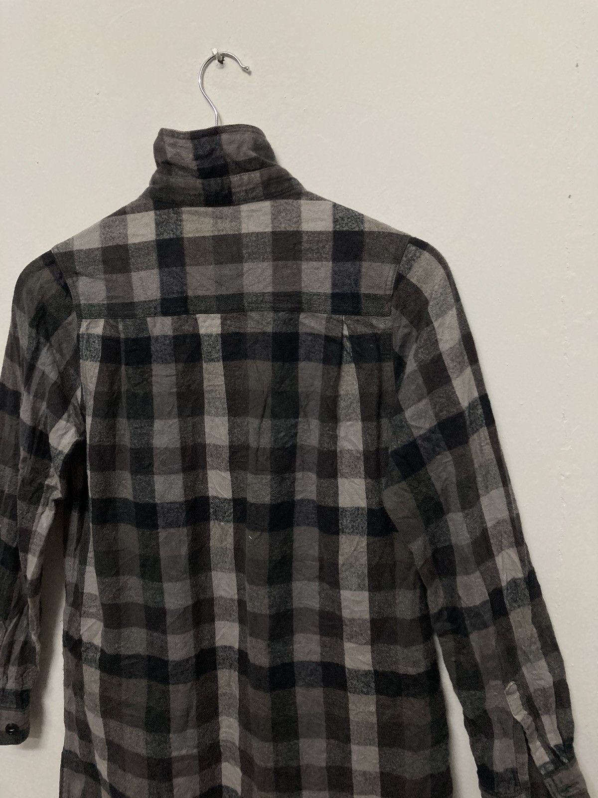 Bape Bape Button Up Checker Flannel Shirt Size XXS / US 00 / IT 34 - 8 Thumbnail