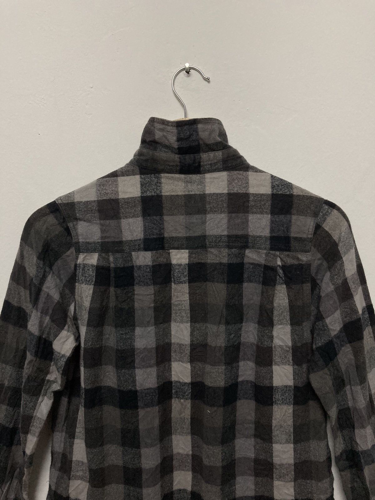 Bape Bape Button Up Checker Flannel Shirt Size XXS / US 00 / IT 34 - 7 Thumbnail
