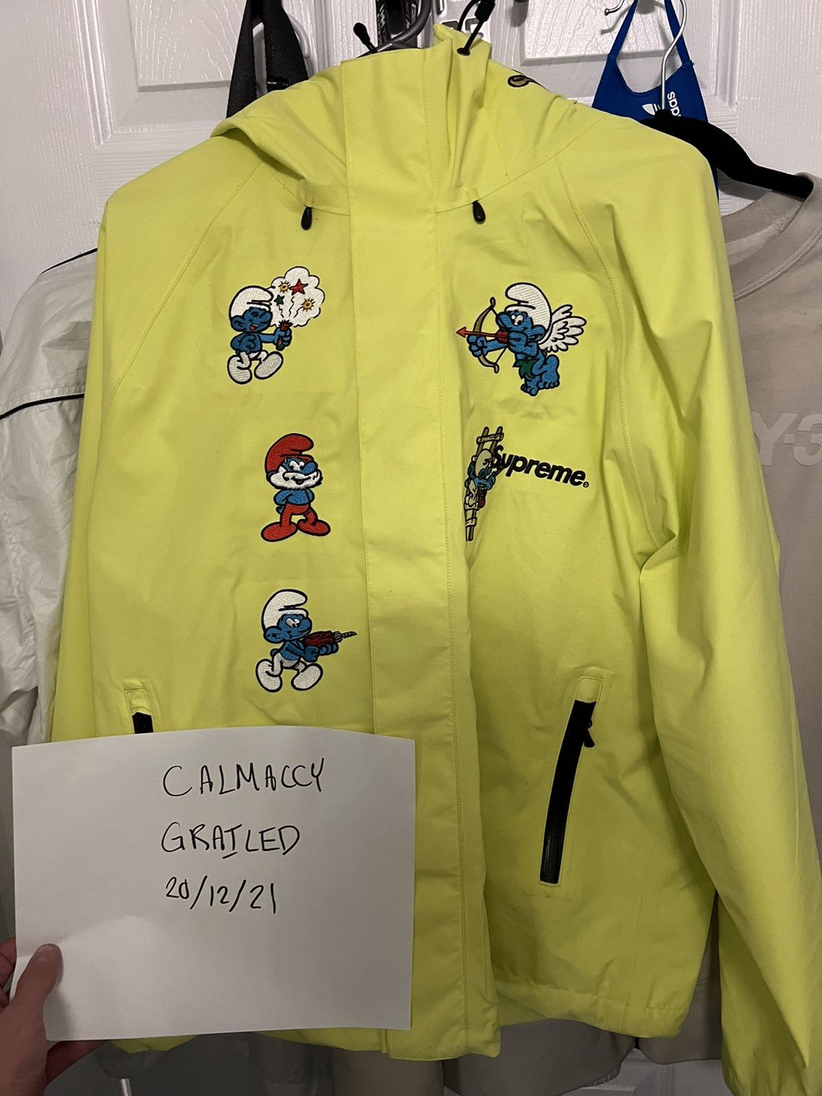 Goretex Supreme Supreme x GORE TEX Smurf Shell Jacket Grailed