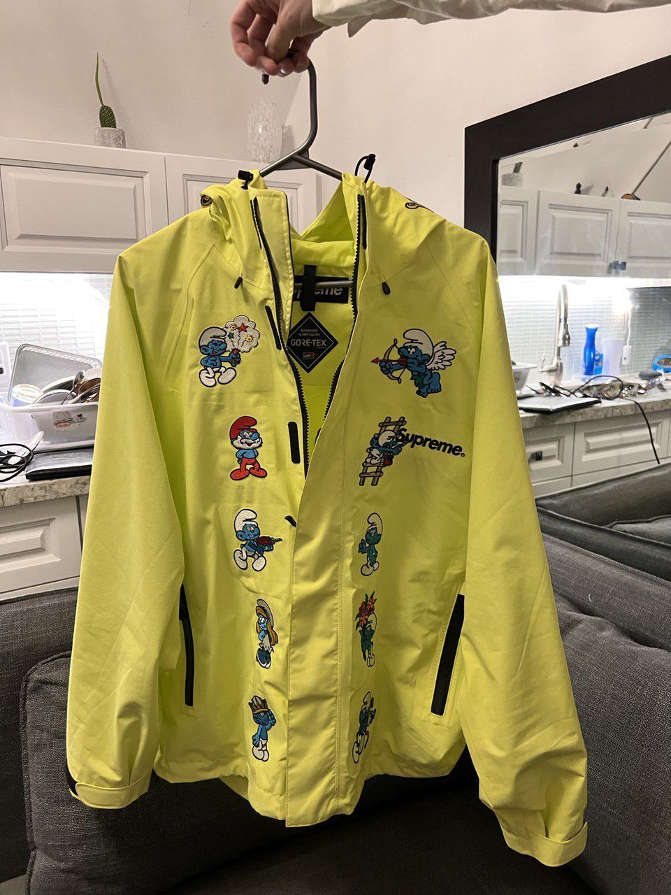 Goretex × Supreme Supreme x GORE-TEX Smurf Shell Jacket | Grailed