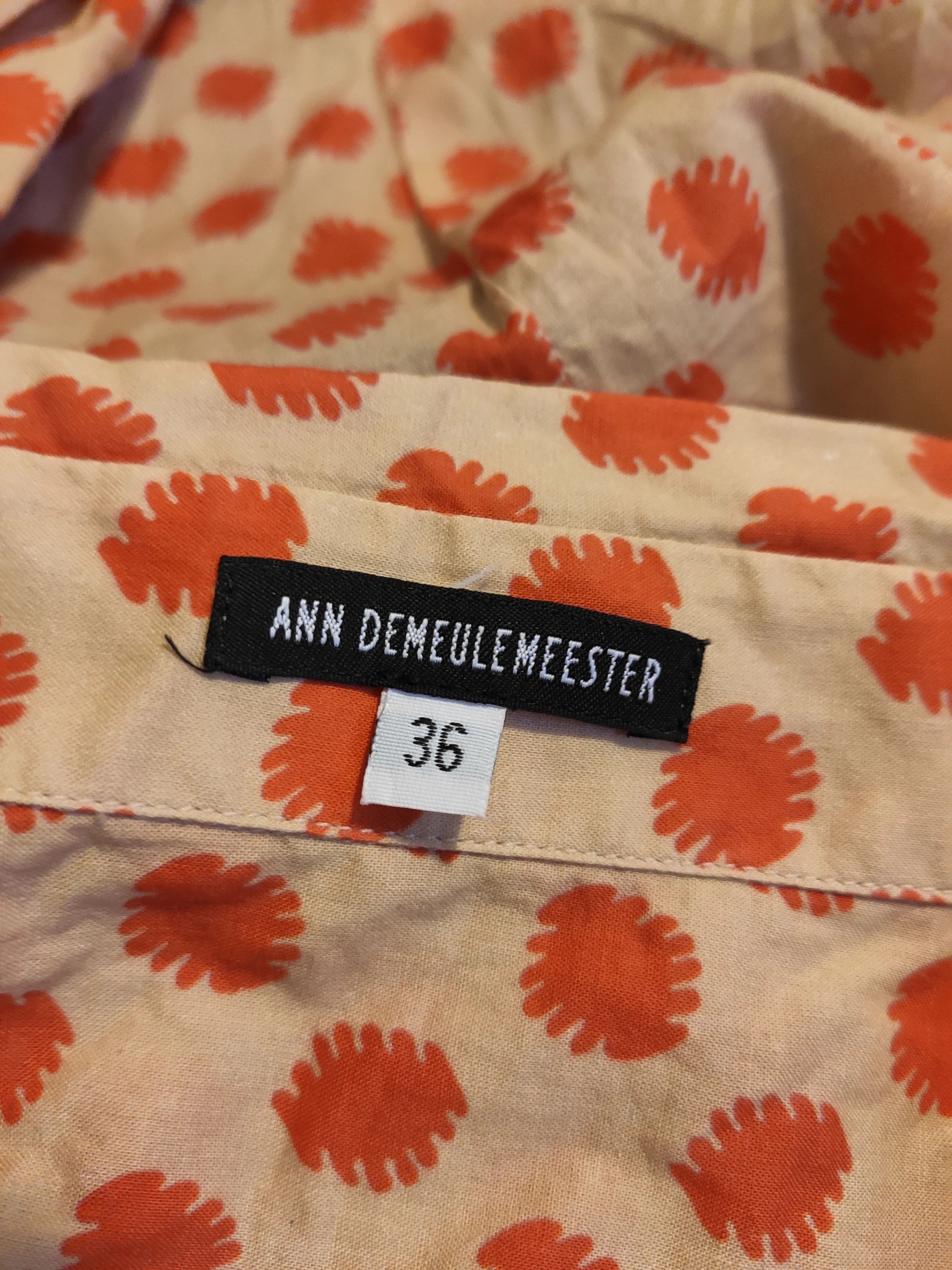 Ann Demeulemeester Dots button up shirt.Like CaseyCasey or Uma Wang Size XS / US 0-2 / IT 36-38 - 4 Thumbnail