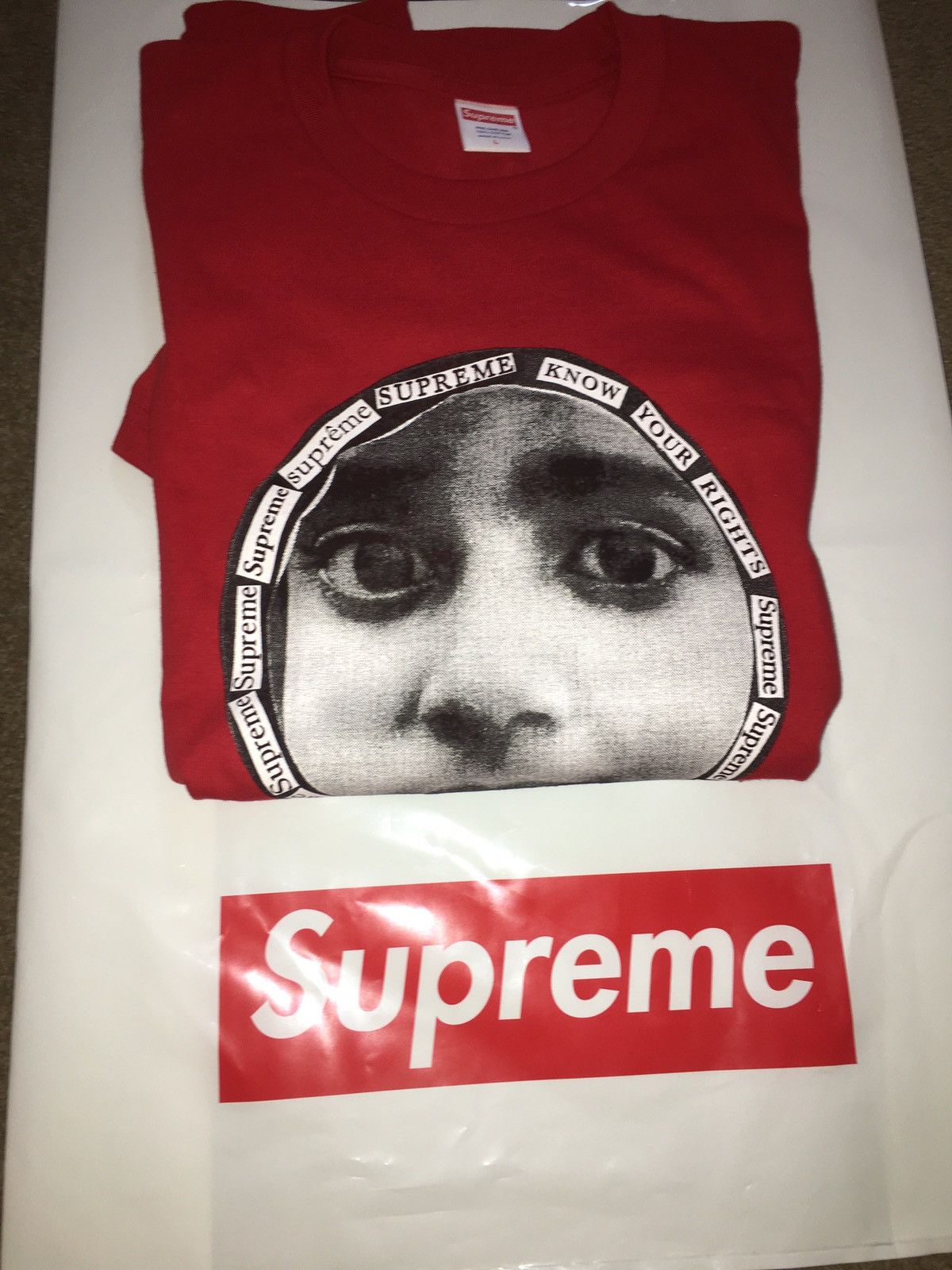 Supreme Know Your Rights Tee | Grailed