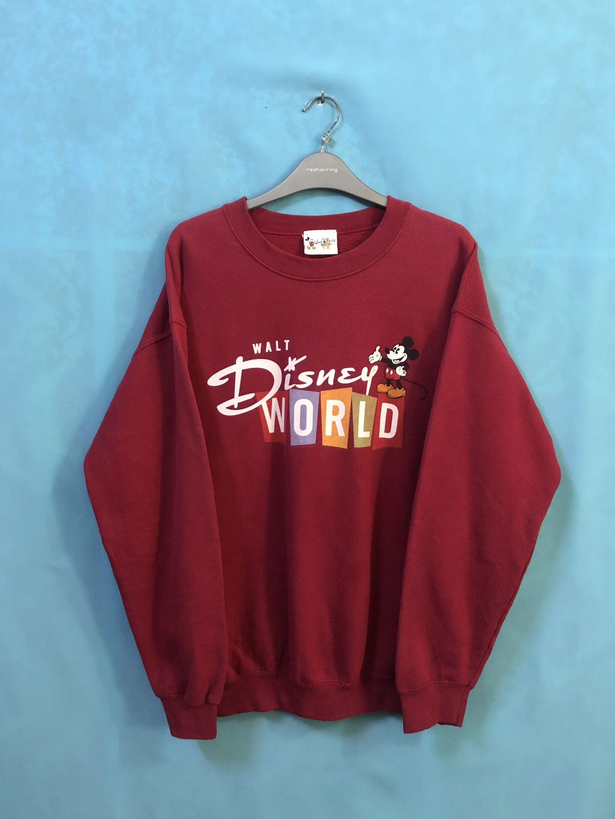 Disney Vintage world mickey #A4 Size US M / EU 48-50 / 2 - 1 Thumbnail