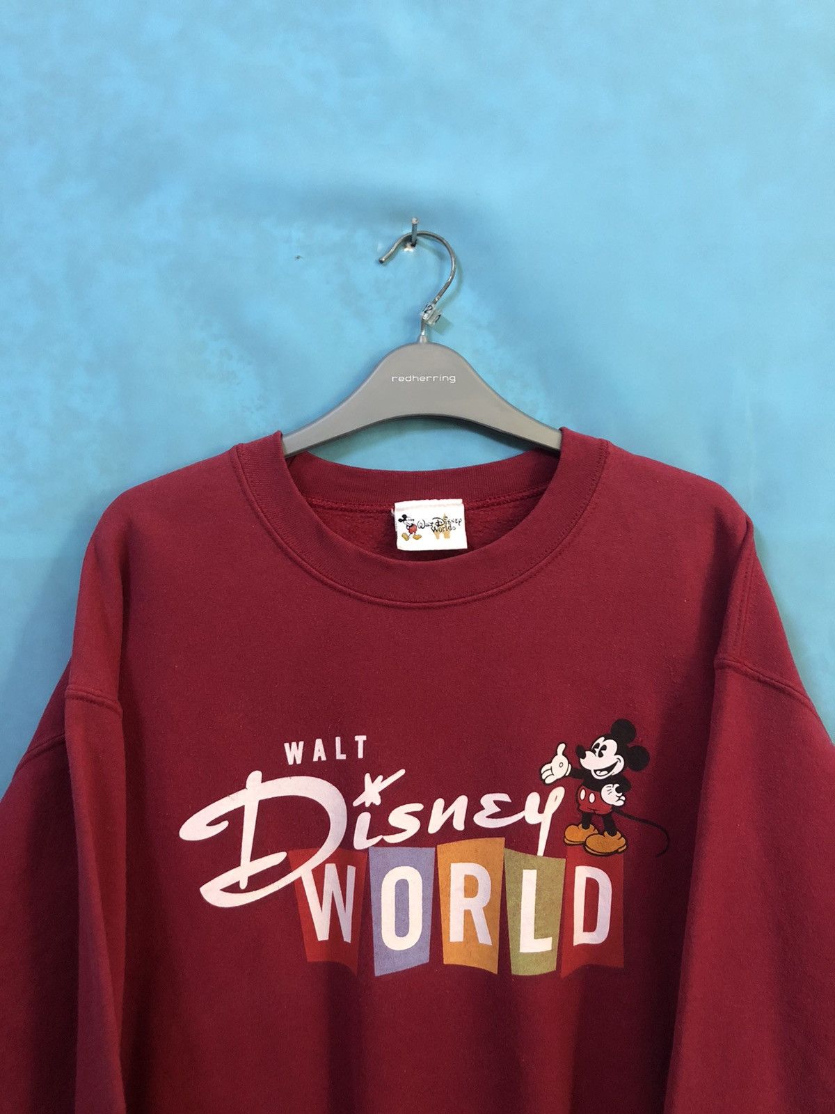 Disney Vintage world mickey #A4 Size US M / EU 48-50 / 2 - 4 Thumbnail