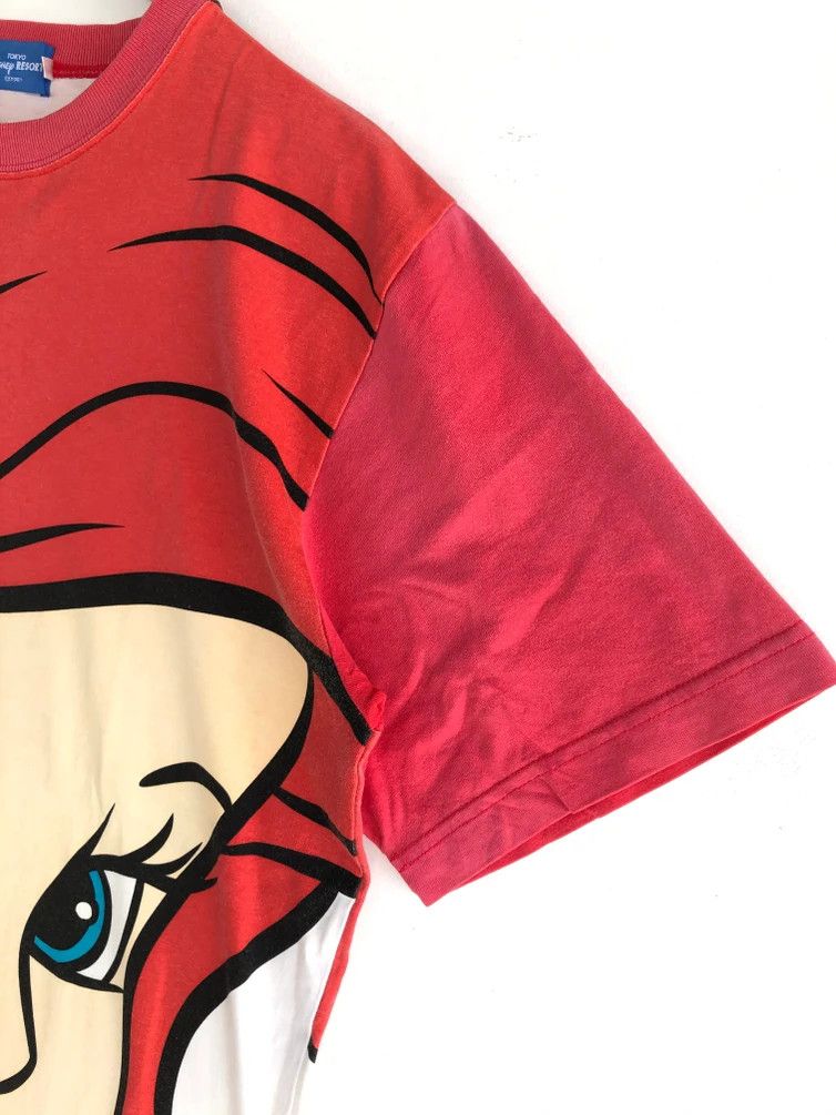 Cartoon Network VINTAGE MERMAID ARIEL BIG FACE TOKYO DISNEYLAND TEE Size US M / EU 48-50 / 2 - 5 Thumbnail