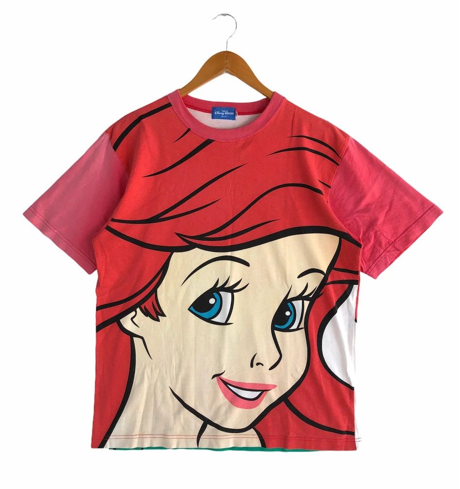 Cartoon Network VINTAGE MERMAID ARIEL BIG FACE TOKYO DISNEYLAND TEE Size US M / EU 48-50 / 2 - 1 Thumbnail
