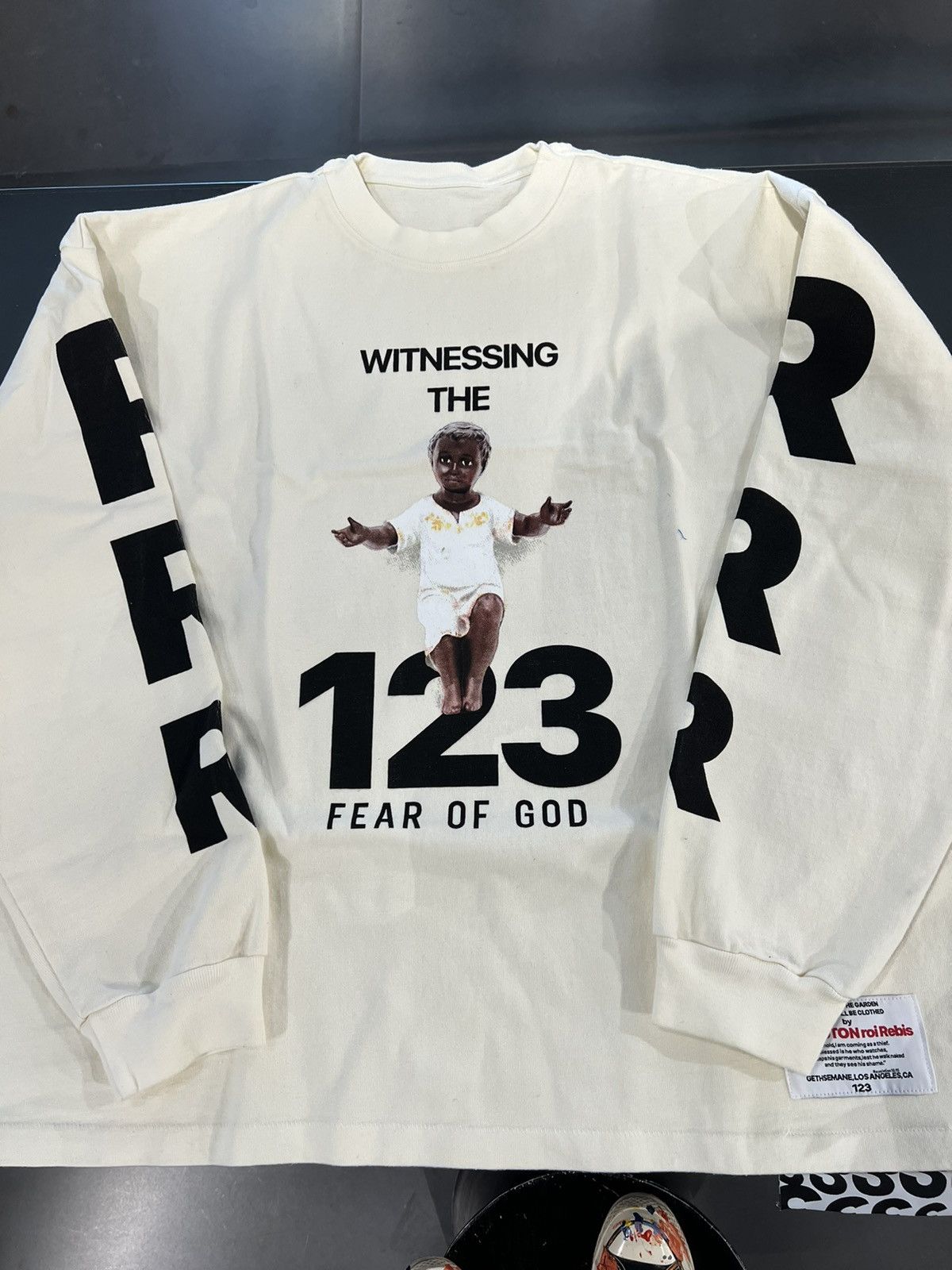 Fear of God x RRR 123 The Witness サイズ２ ロングTシャツ サイズ２ ...