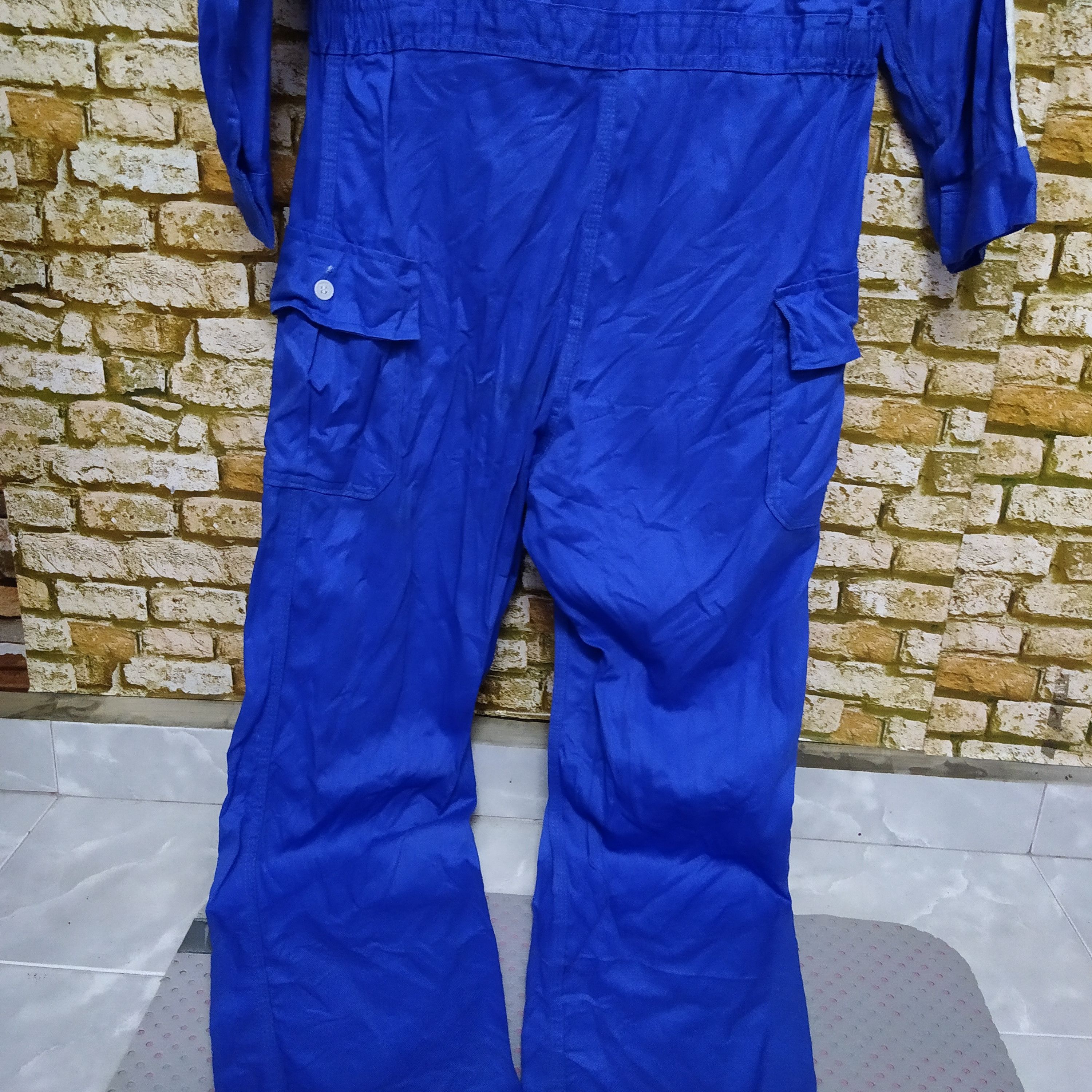 Japanese Brand × Vintage TOYOTA SANFORIZED COVERALL RACING GEAR (D492) Size US 33 - 9 Thumbnail