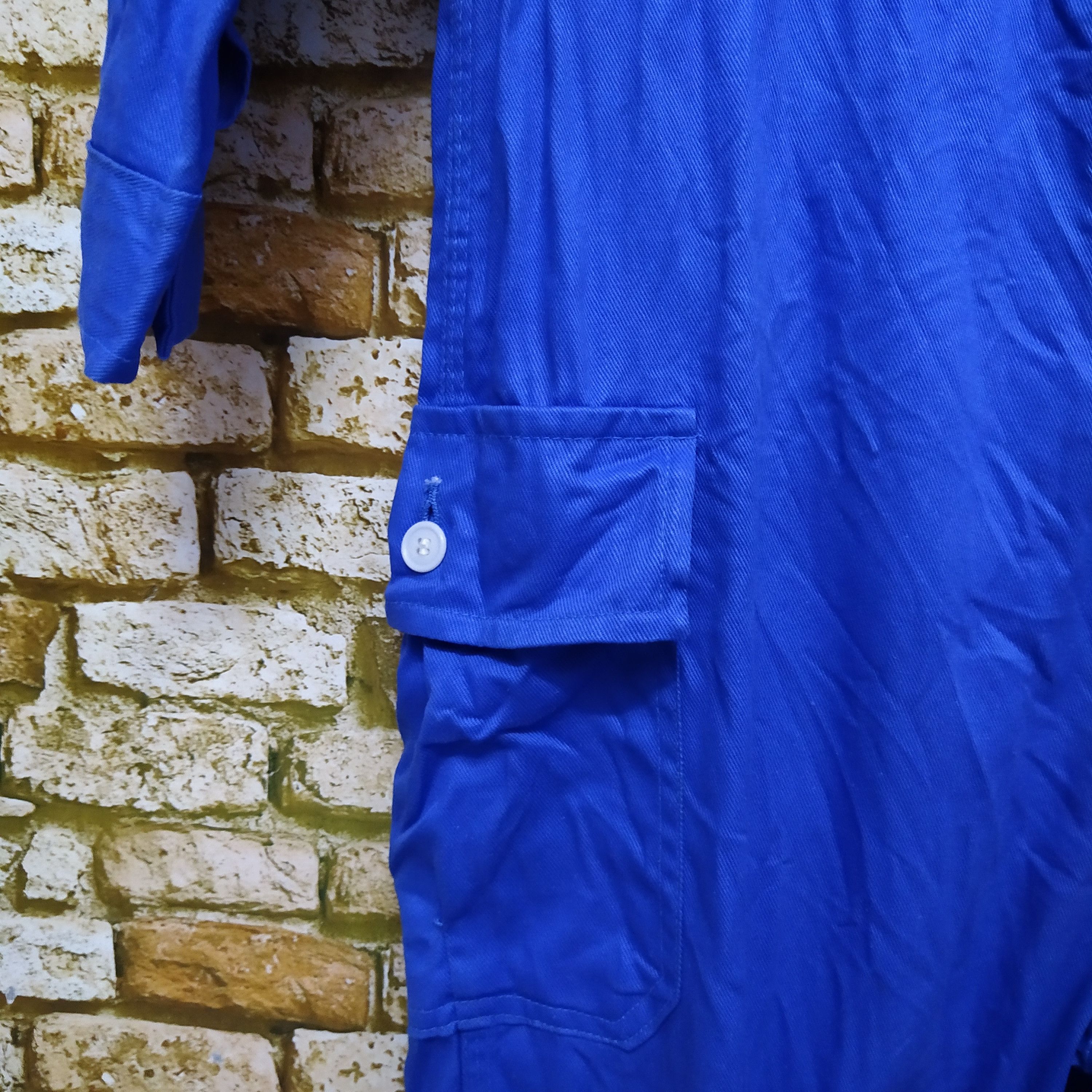 Japanese Brand × Vintage TOYOTA SANFORIZED COVERALL RACING GEAR (D492) Size US 33 - 3 Thumbnail