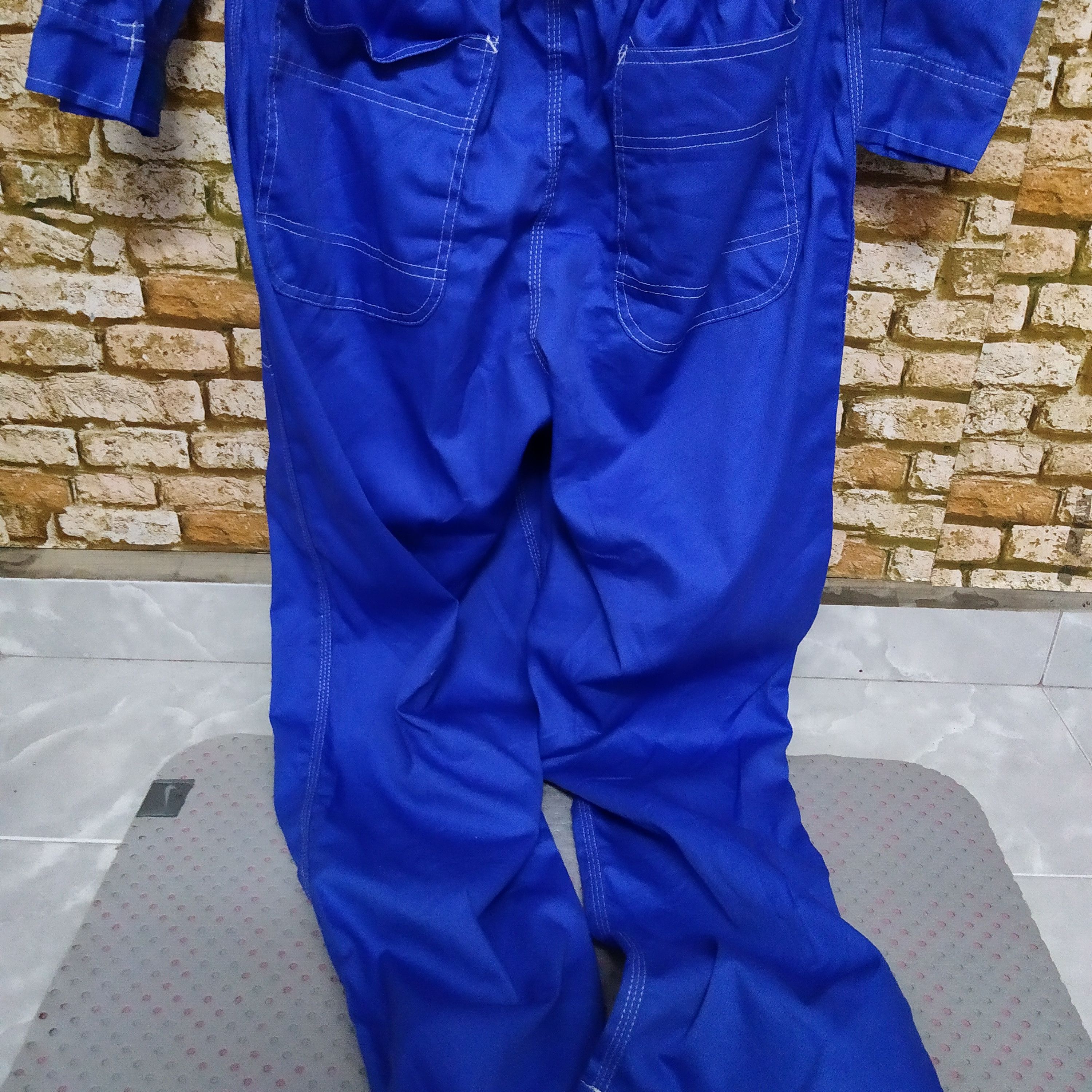 Japanese Brand TOYOTA TECHNO NETZ COVERALL RACING GEAR (D493) Size US 32 / EU 48 - 10 Thumbnail