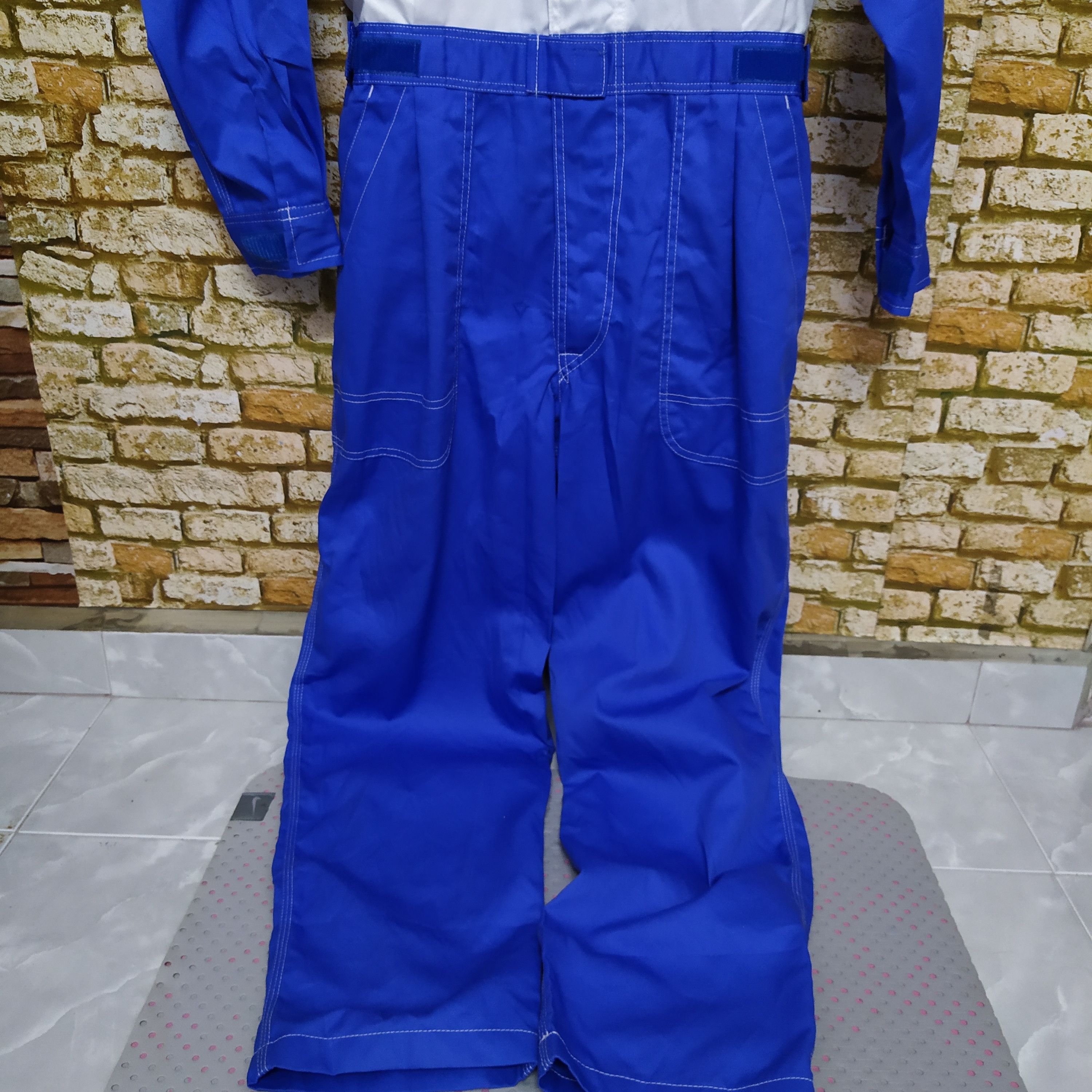 Japanese Brand TOYOTA TECHNO NETZ COVERALL RACING GEAR (D493) Size US 32 / EU 48 - 2 Thumbnail