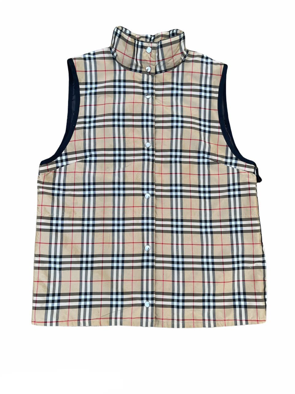 Burberry × Designer Burberry Blue Label Nova Check Vests Size US M / EU 48-50 / 2 - 1 Thumbnail