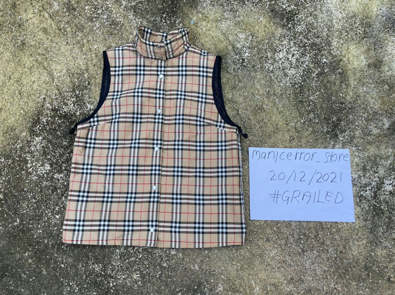Burberry × Designer Burberry Blue Label Nova Check Vests Size US M / EU 48-50 / 2 - 13 Thumbnail
